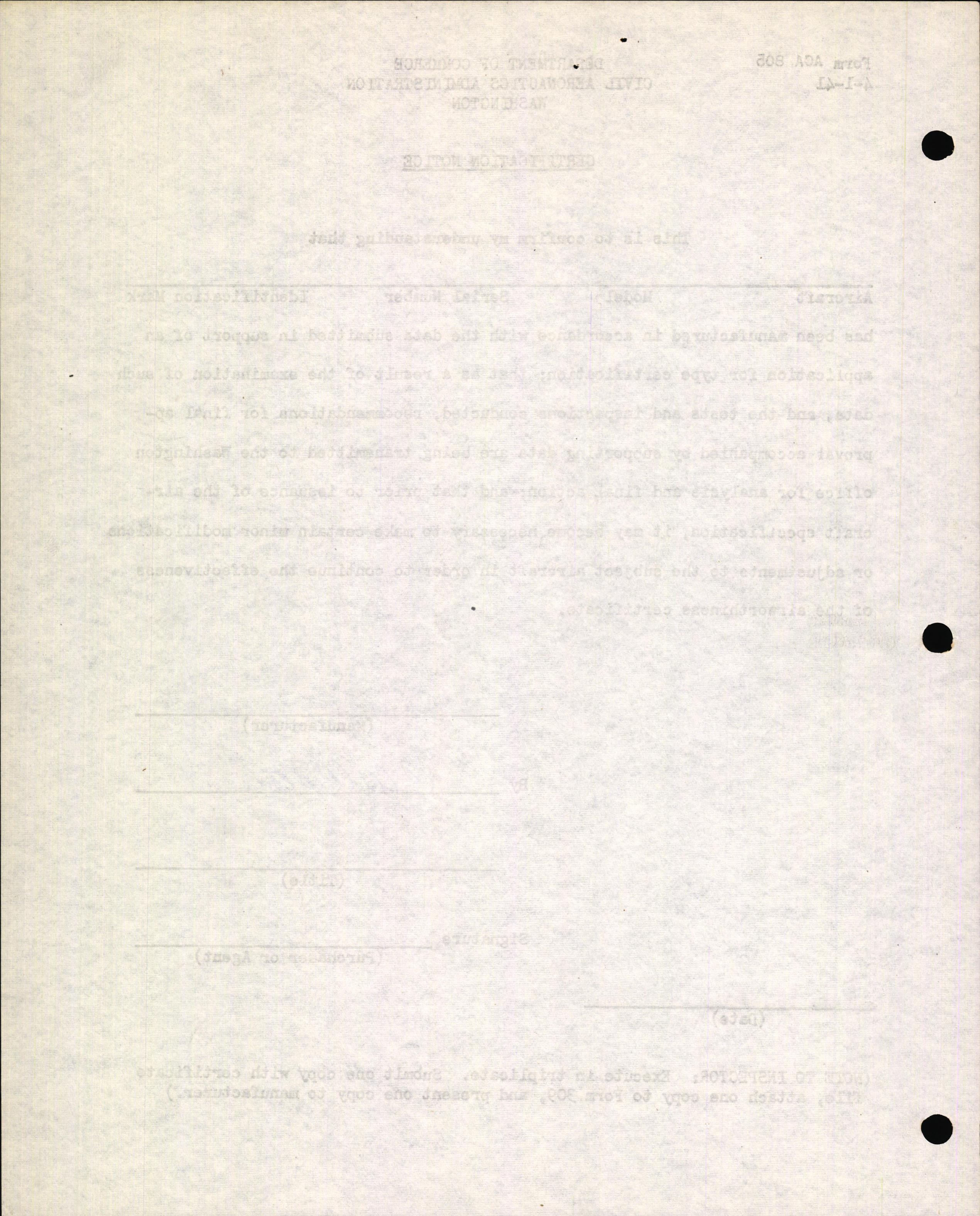 Sample page 2 from AirCorps Library document: Technical Information for Serial Number 2247