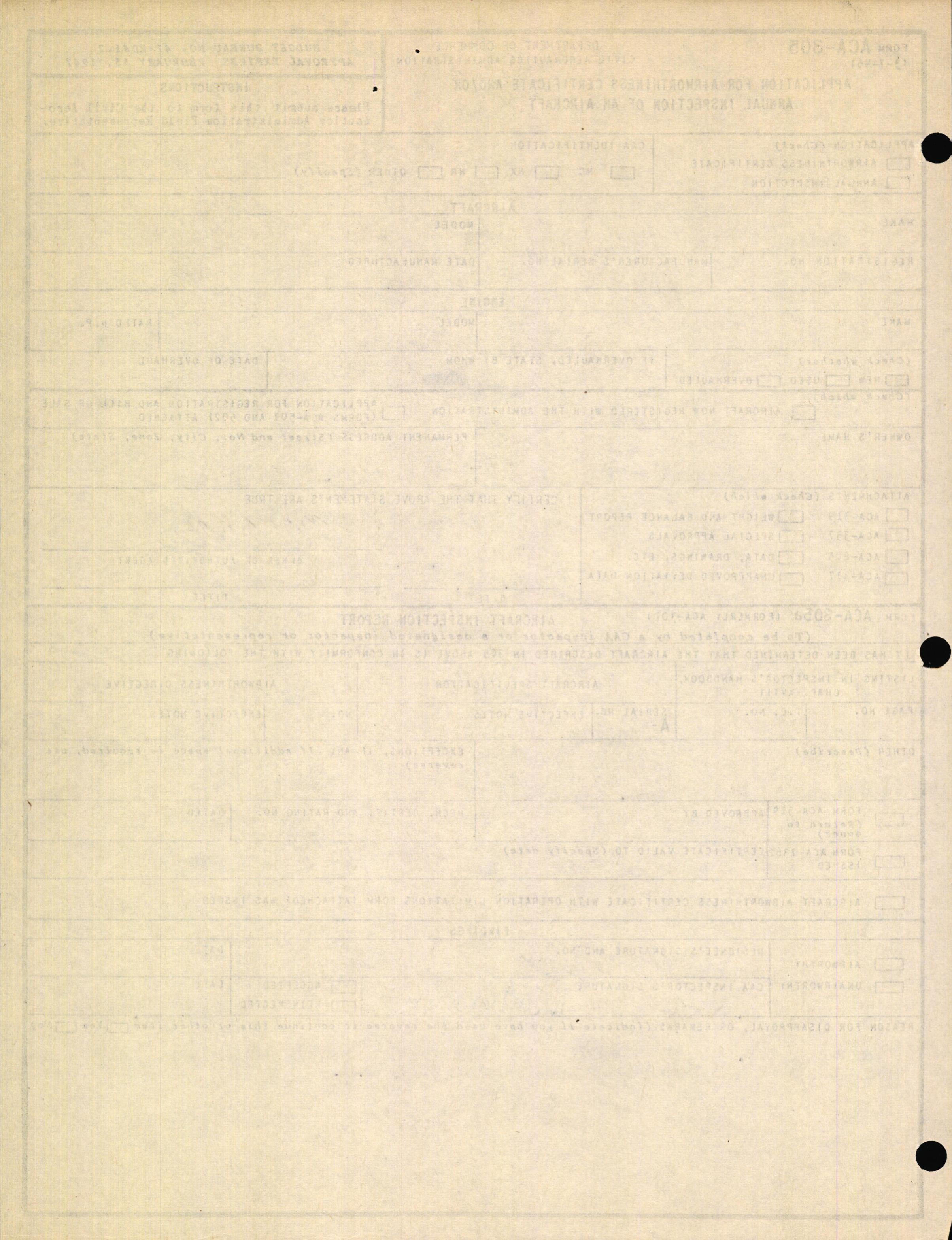 Sample page 2 from AirCorps Library document: Technical Information for Serial Number 2250