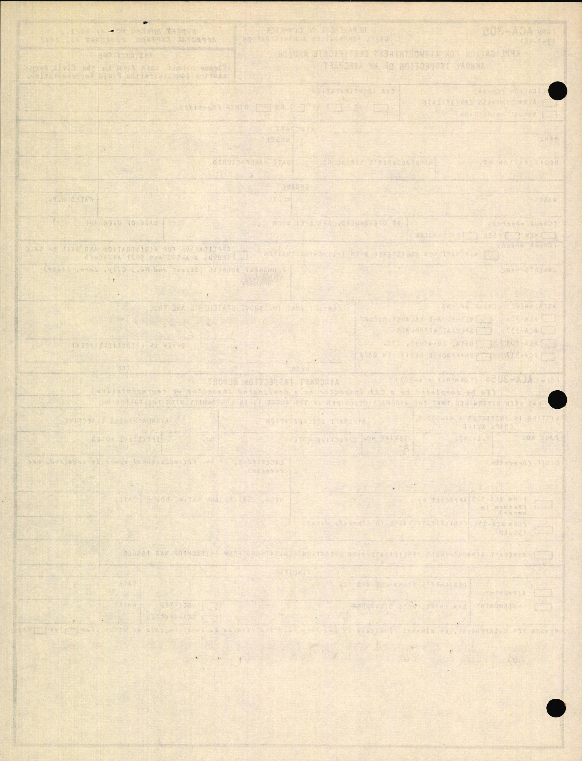 Sample page 2 from AirCorps Library document: Technical Information for Serial Number 2253