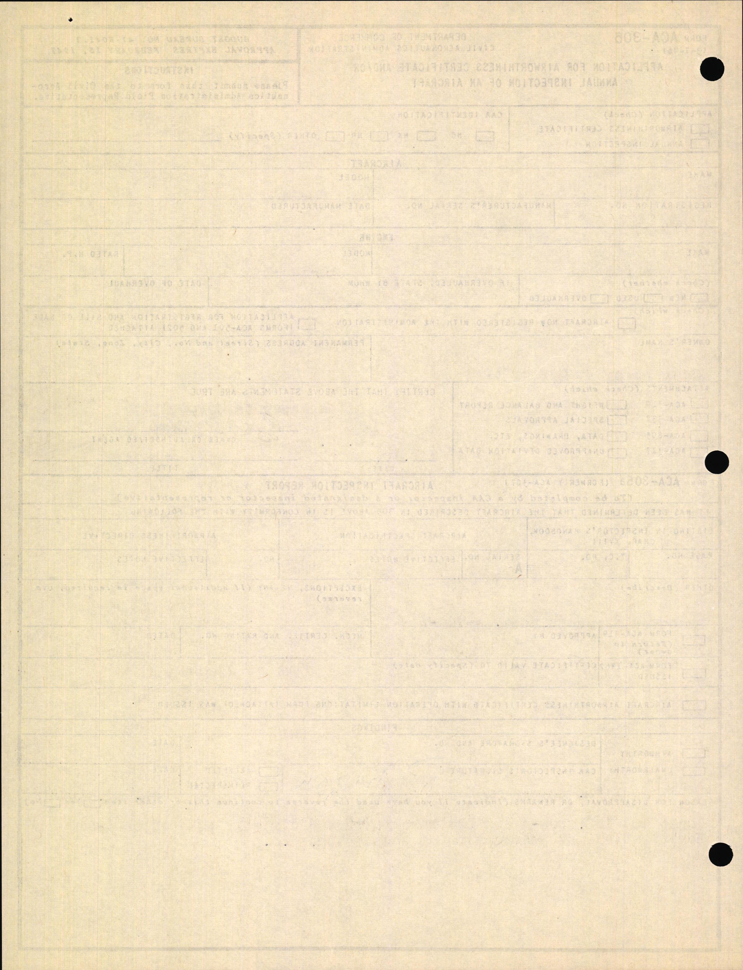 Sample page 4 from AirCorps Library document: Technical Information for Serial Number 2254