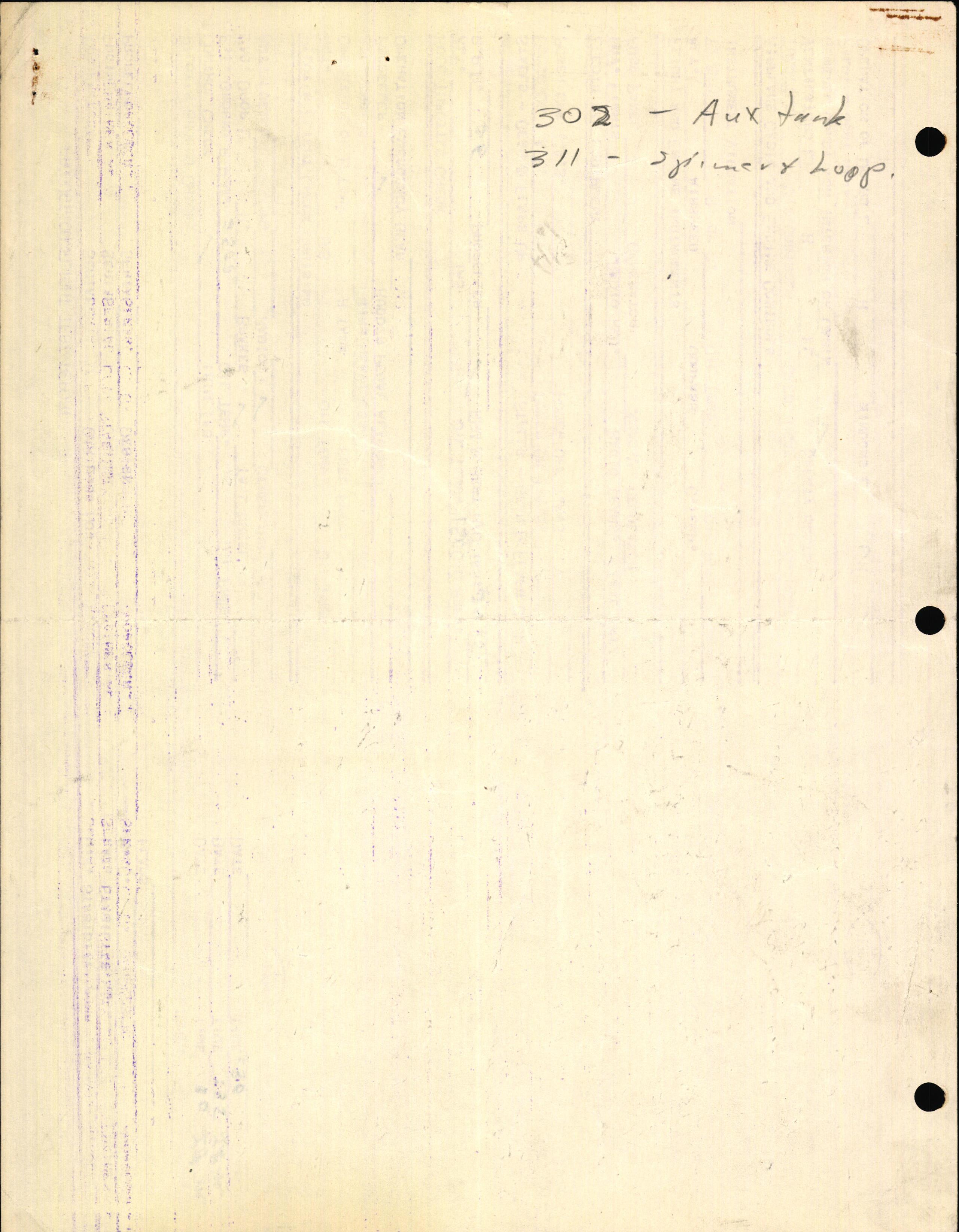 Sample page 4 from AirCorps Library document: Technical Information for Serial Number 2311