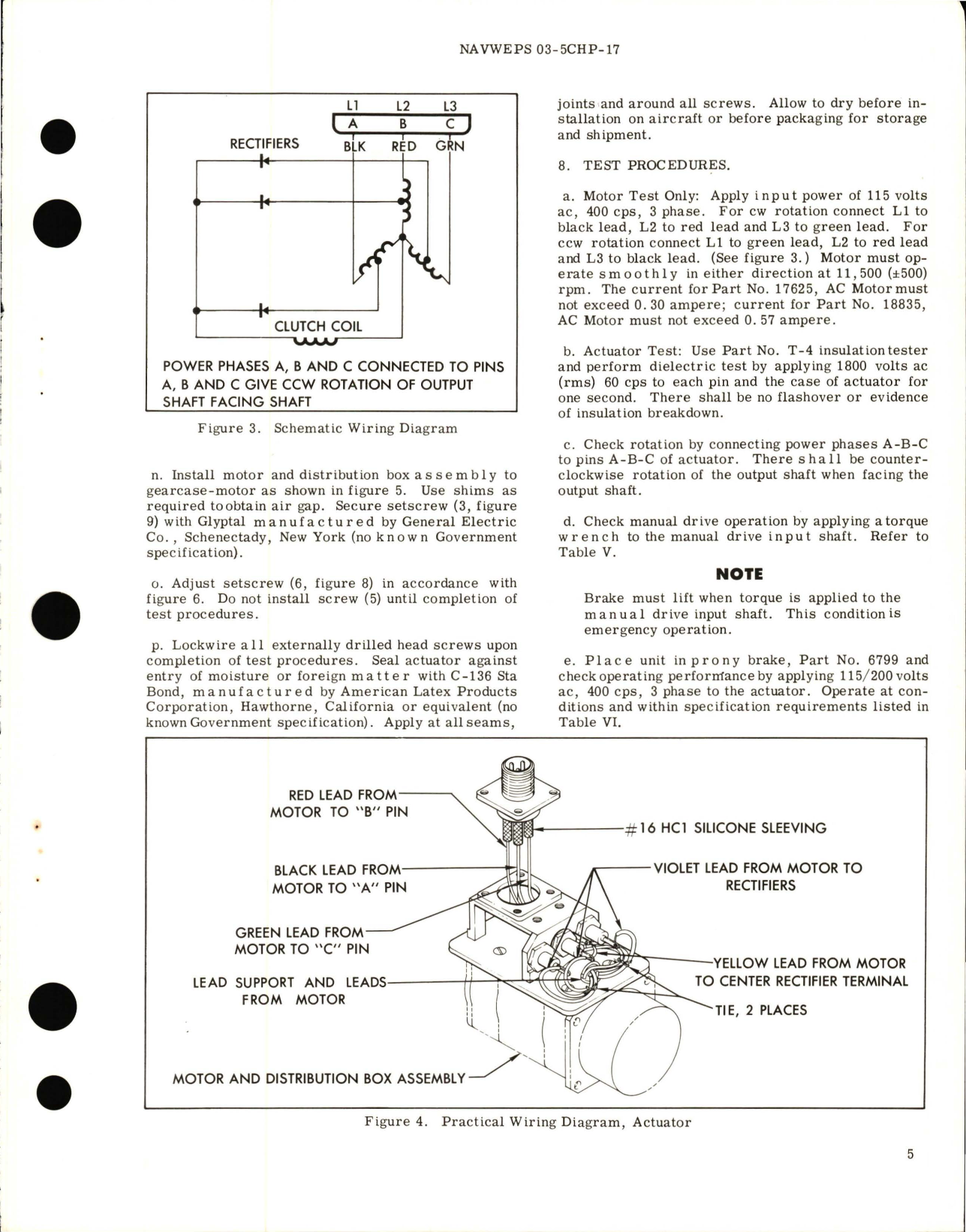 Sample page 7 from AirCorps Library document: Overhaul Instructions with Parts Breakdown for Electro-Mechanical Rotary Actuator
