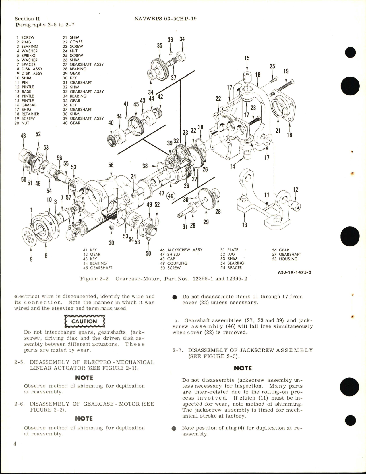 Sample page 8 from AirCorps Library document: Overhaul Instructions for Electro-Mechanical Linear Actuator 3070-2 and 36070-22