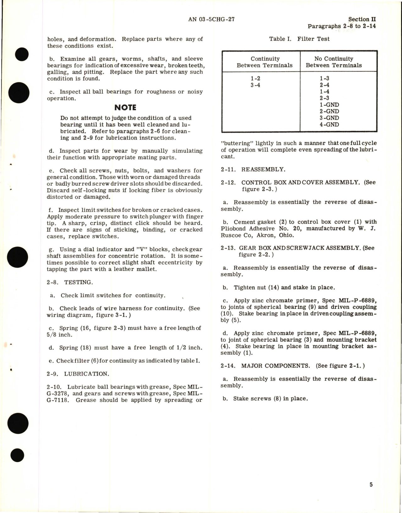 Sample page 7 from AirCorps Library document: Overhaul Instructions for Lear Linear Actuator Assembly