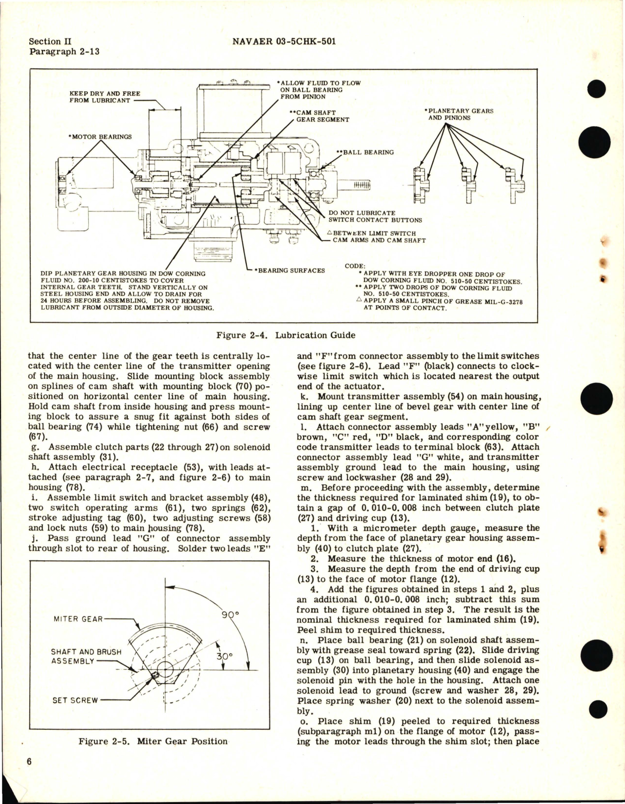 Sample page 8 from AirCorps Library document: Overhaul Instructions for Actuator Assembly, Aileron Artificial Feel Trim Part Numbers AL-1910 and AL-1423-1
