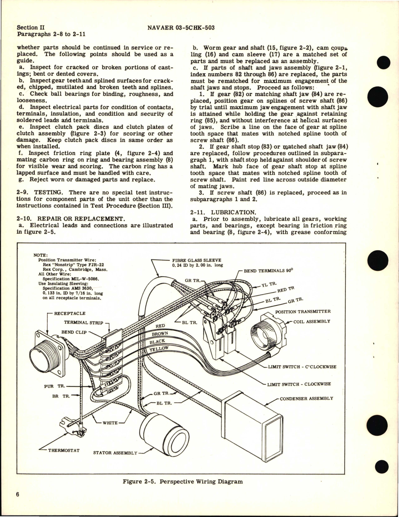 Sample page 8 from AirCorps Library document: Overhaul Instructions for Actuator Assy - Elevator Trim Tab Part No. AL-1287-14, Type 304-1-A