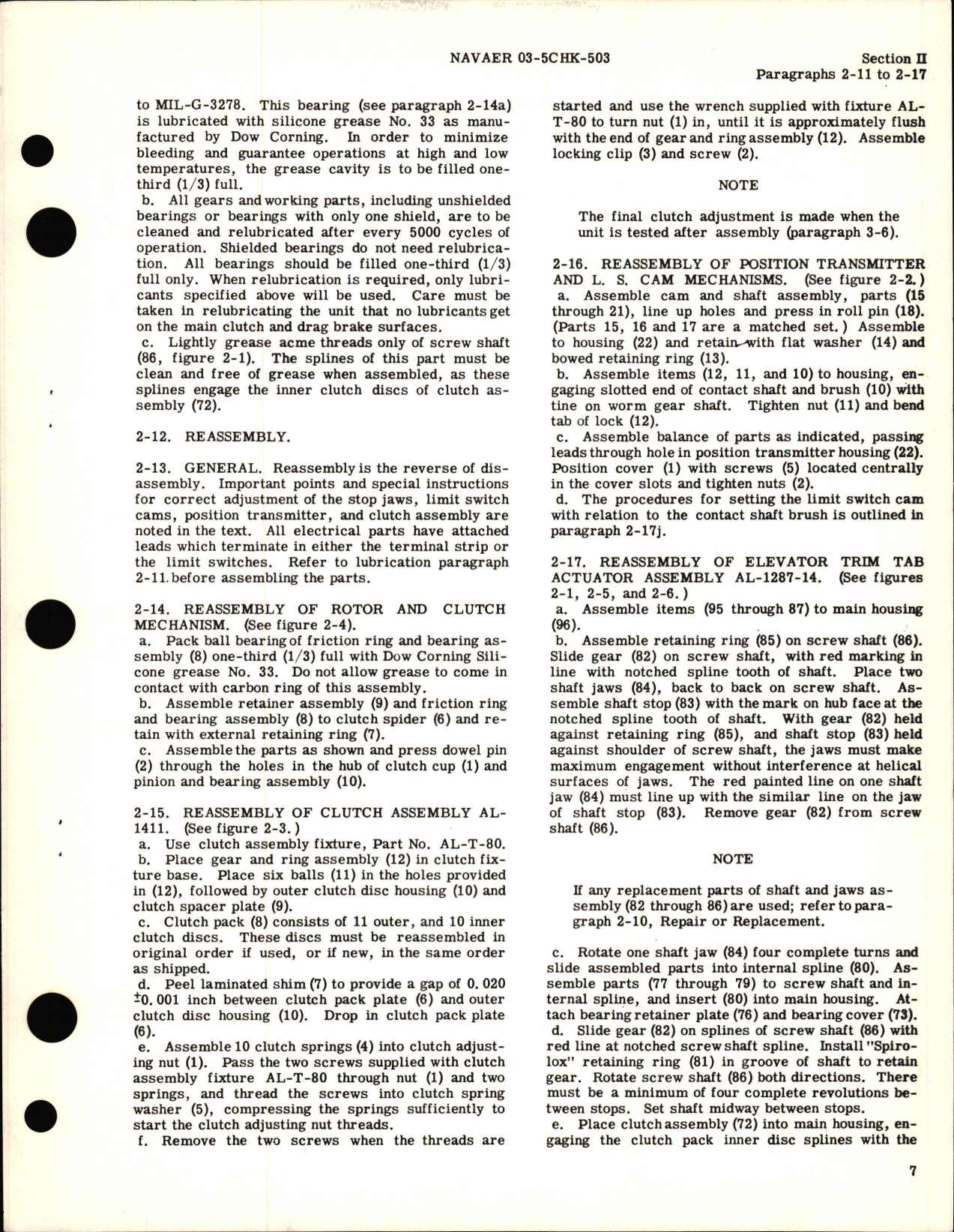 Sample page 9 from AirCorps Library document: Overhaul Instructions for Actuator Assy - Elevator Trim Tab Part No. AL-1287-14, Type 304-1-A