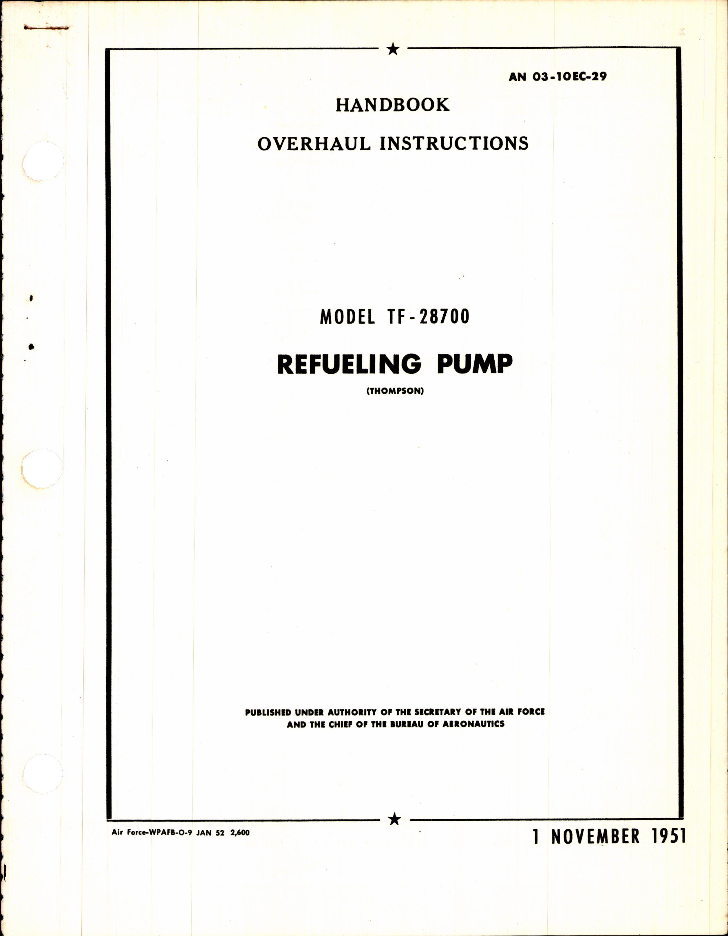 Sample page 17 from AirCorps Library document: Overhaul Instructions for Refueling & Booster Pumps
