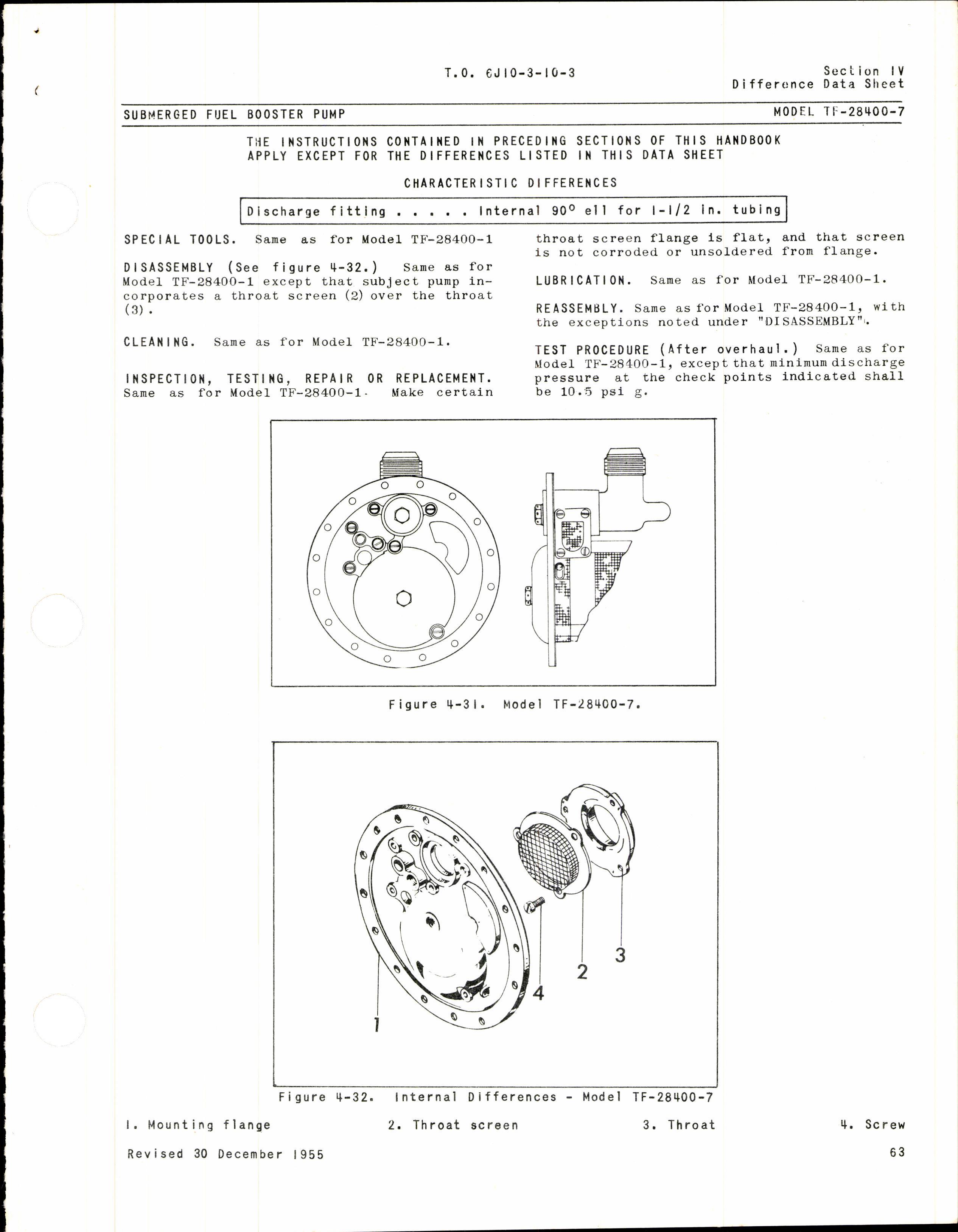 Sample page 41 from AirCorps Library document: Overhaul Instructions for Submerged Fuel Booster Pumps
