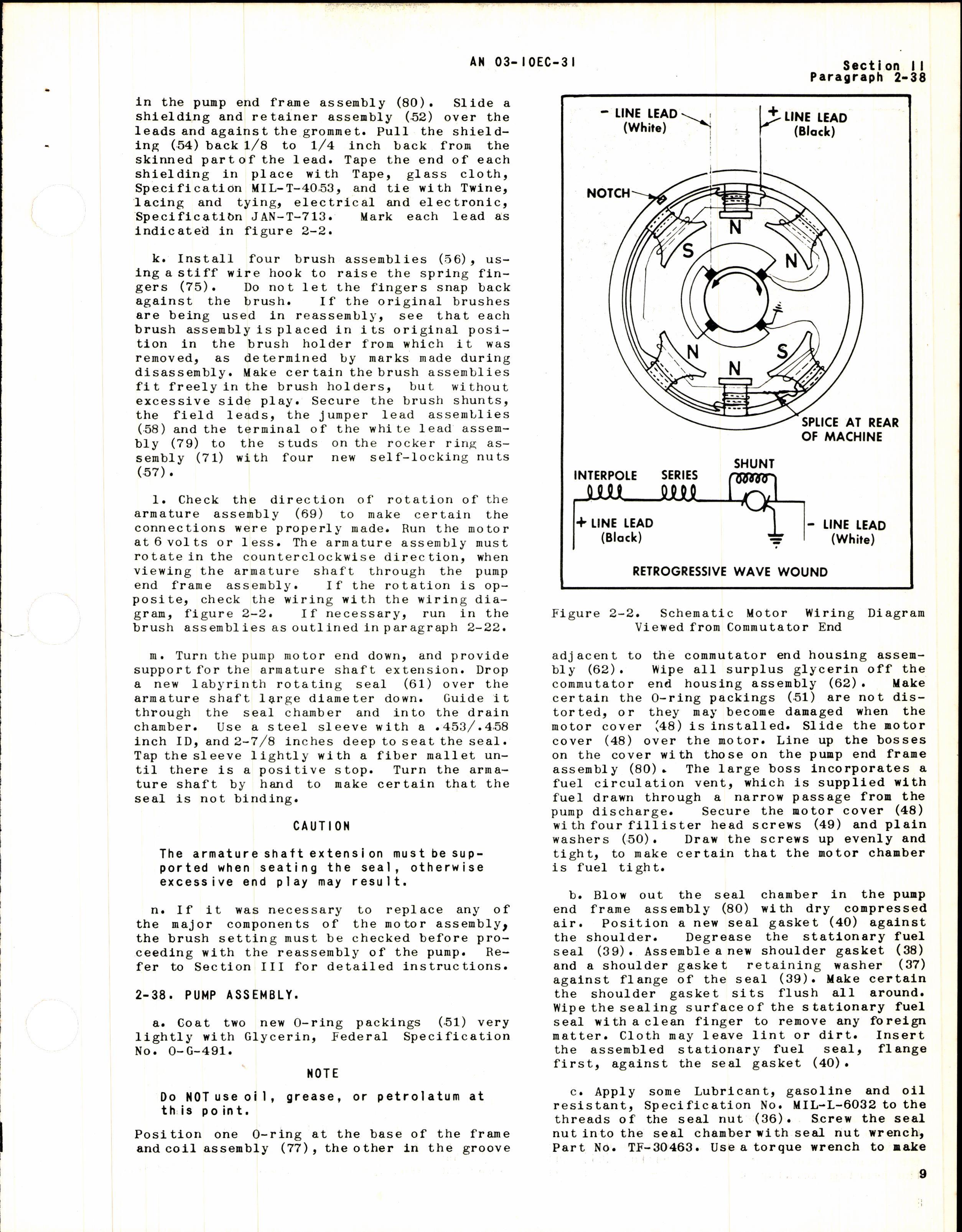 Sample page 11 from AirCorps Library document: Overhaul Instructions for Submerged Fuel Booster Pumps