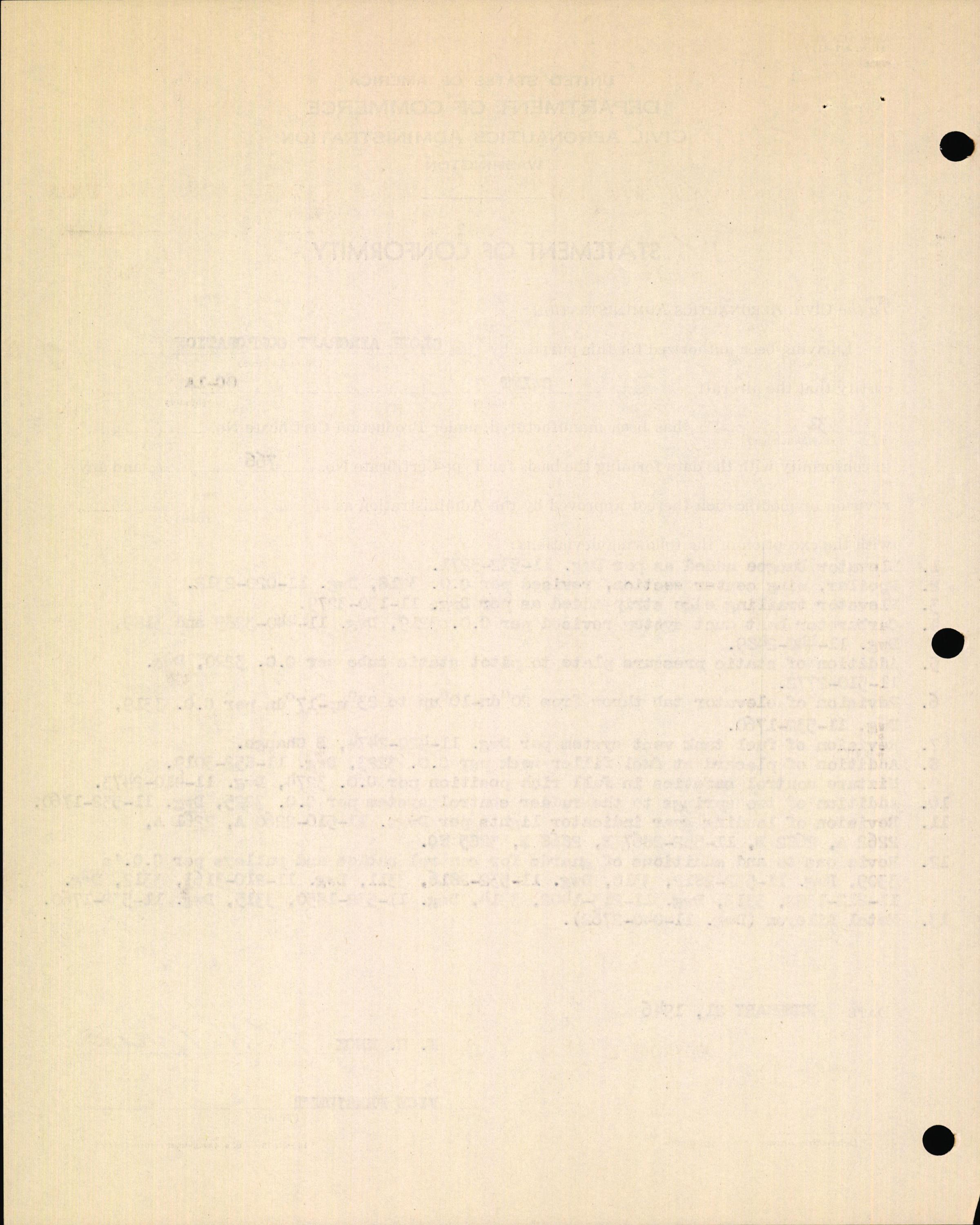 Sample page 6 from AirCorps Library document: Technical Information for Serial Number 31