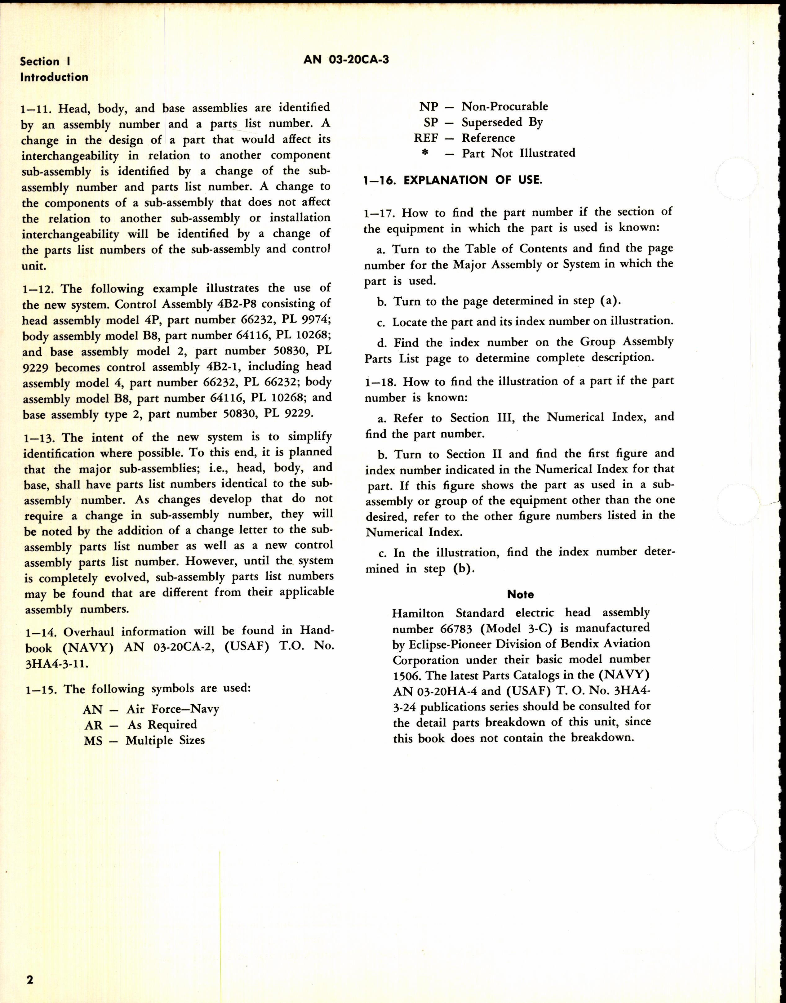 Sample page 6 from AirCorps Library document: Illustrated Parts Breakdown for Single-Acting Constant Speed Control Assemblies for Hydromatic Propellers