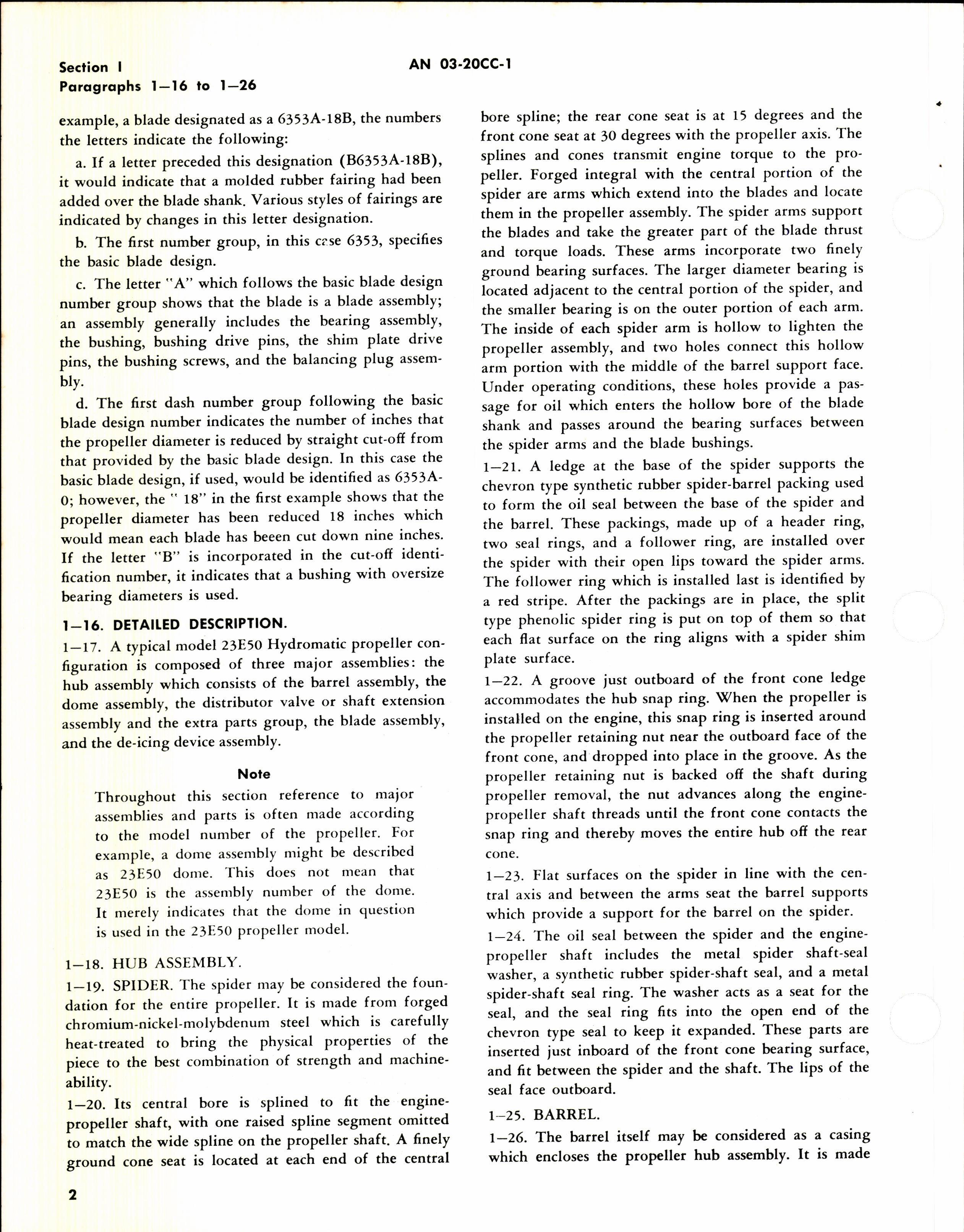 Sample page 6 from AirCorps Library document: Overhaul Instructions for Hydromatic Propellers