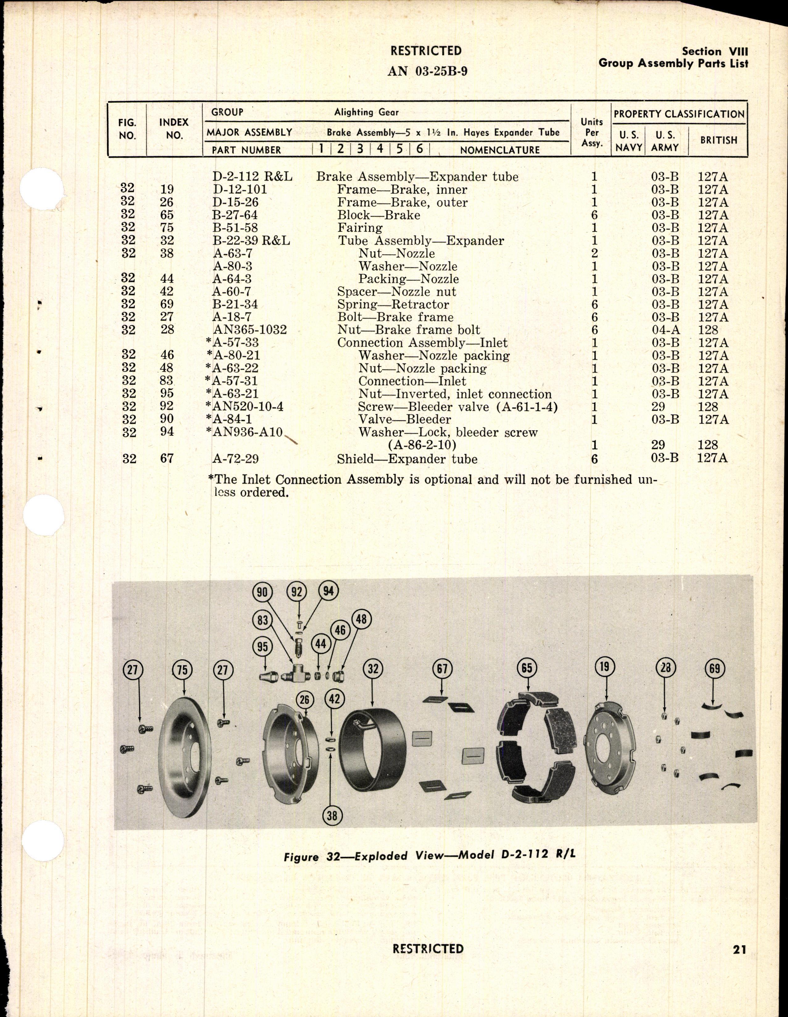 Sample page 11 from AirCorps Library document: Operation, Service & Overhaul Instructions with Parts Catalog for Expander Tube Brakes