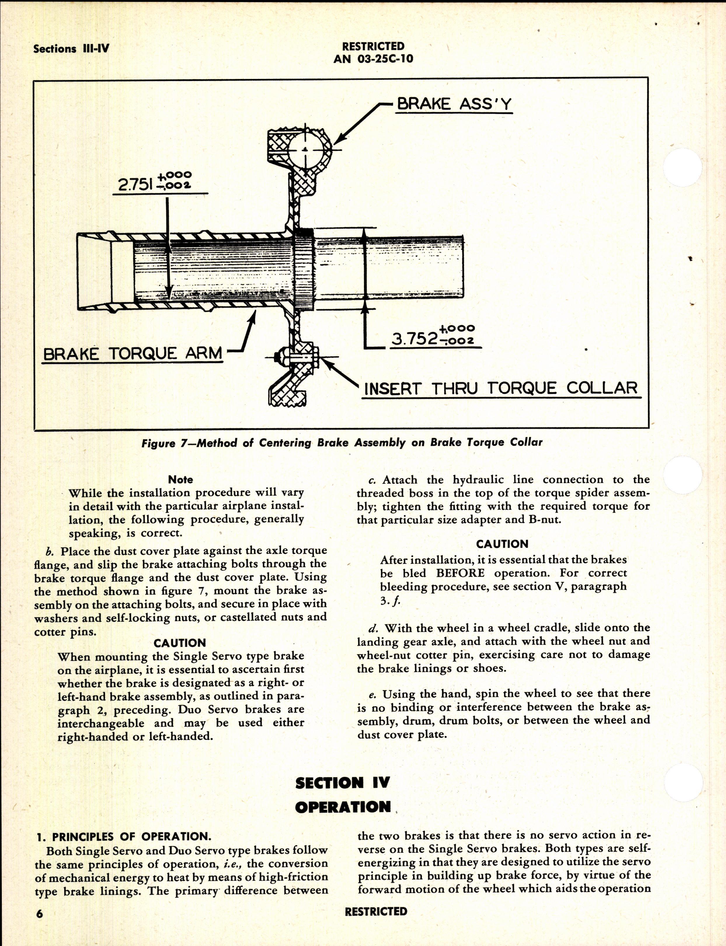 Sample page  30 from AirCorps Library document: Handbook of Instructions with Parts Catalog for Bendix Brakes (Later Types)