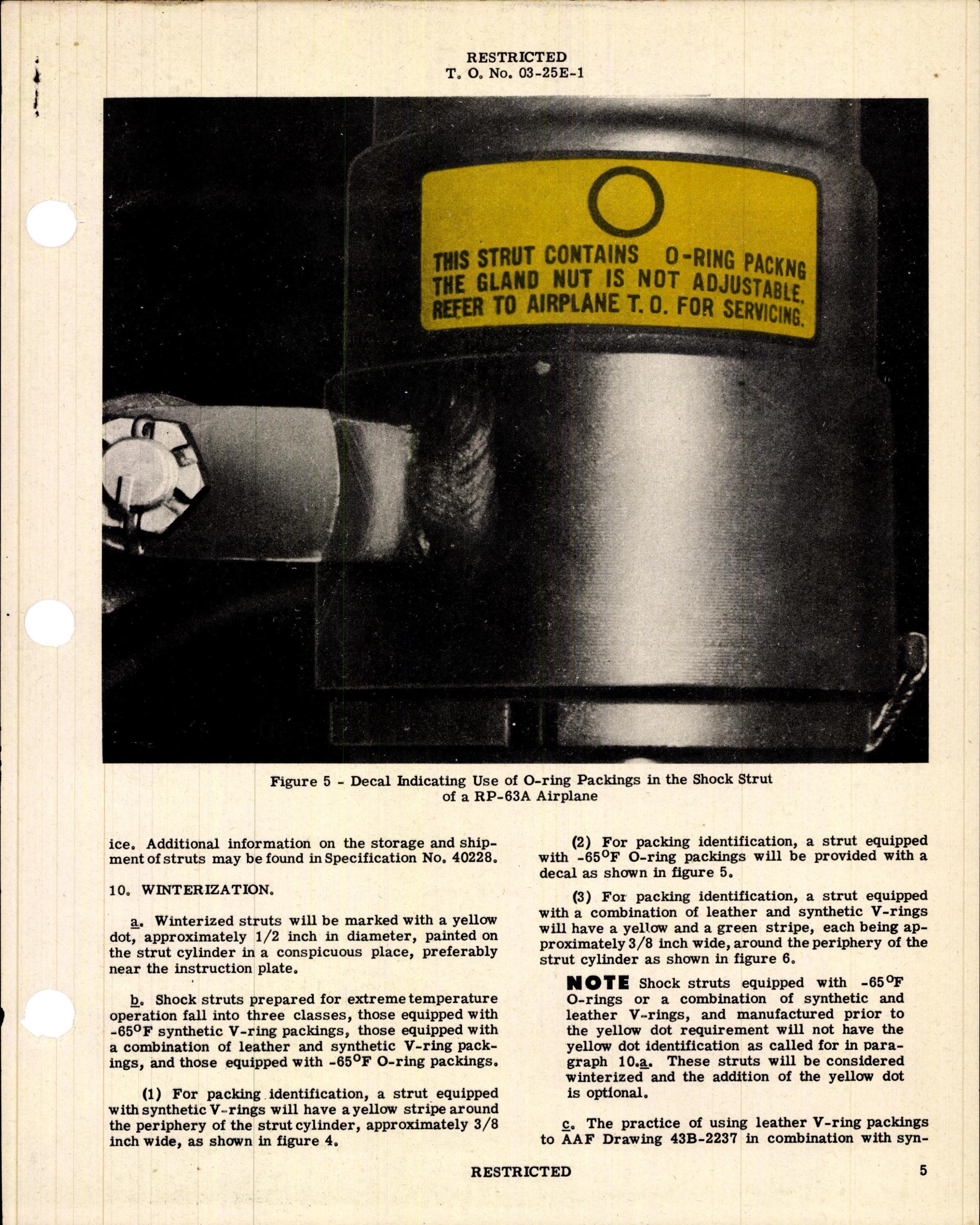 Sample page 5 from AirCorps Library document: Wheels, Brakes and Struts - Air-Oil Shock Absorber Struts