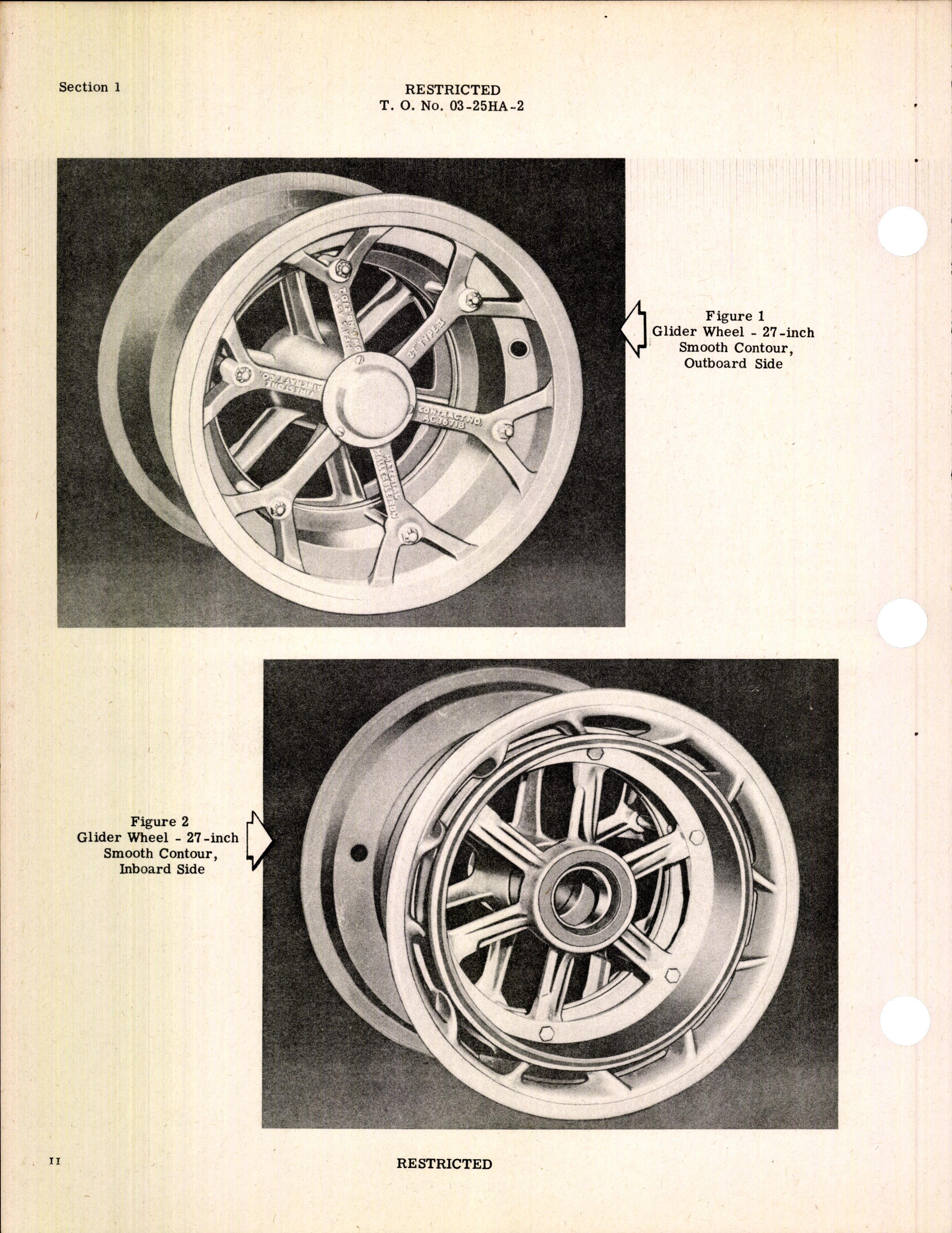 Sample page 6 from AirCorps Library document: Handbook of Instructions with Parts Catalog 27-Inch Glider Wheel