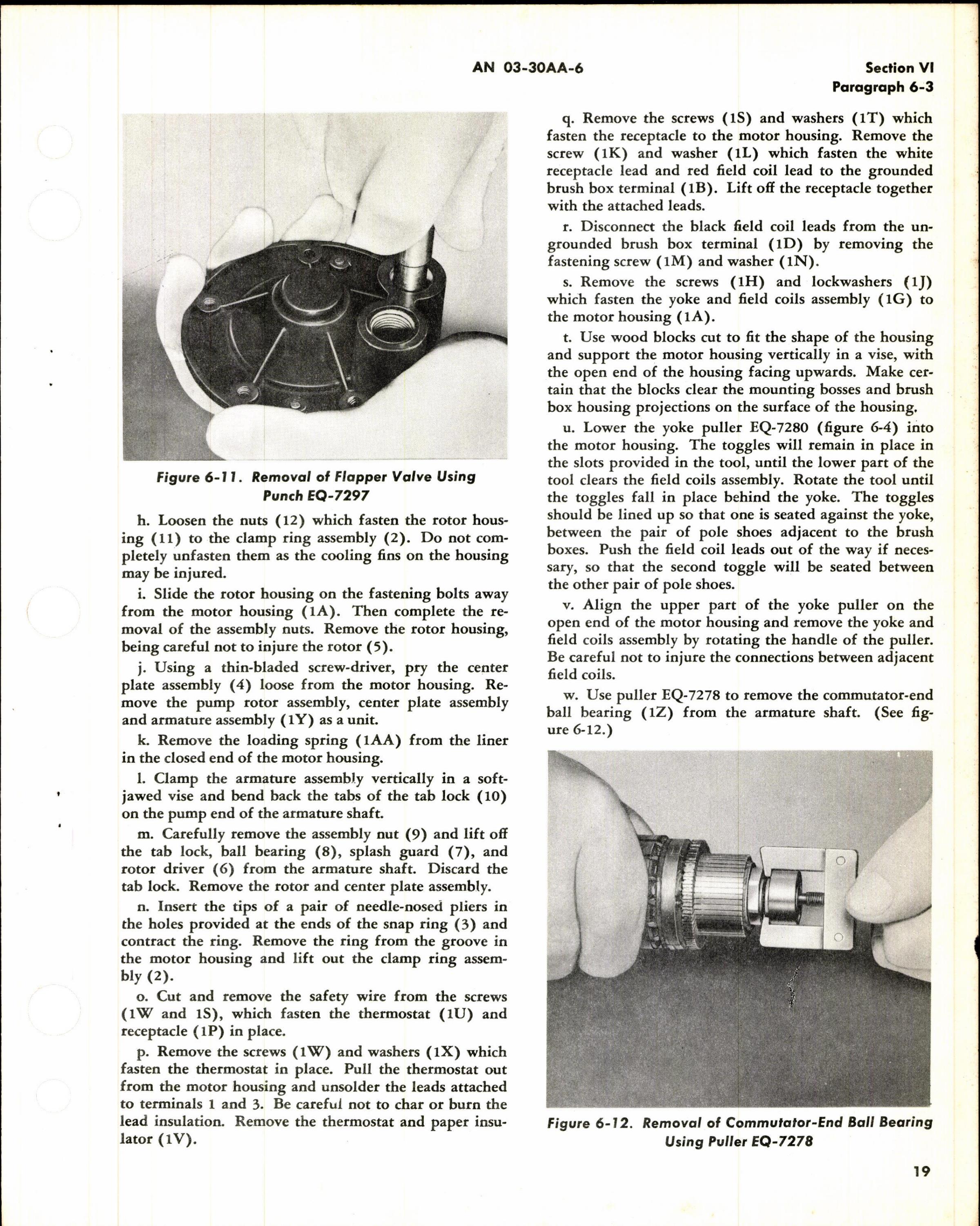 Sample page 3 from AirCorps Library document: Handbook of Operation, Service, & Overhaul Instructions for Motor Driven Dry Air Pump