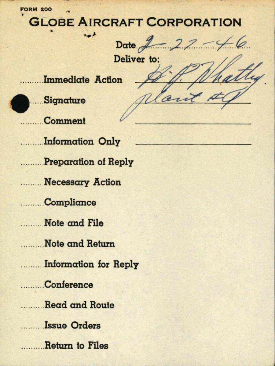 Sample page 5 from AirCorps Library document: Technical Information for Serial Number 34