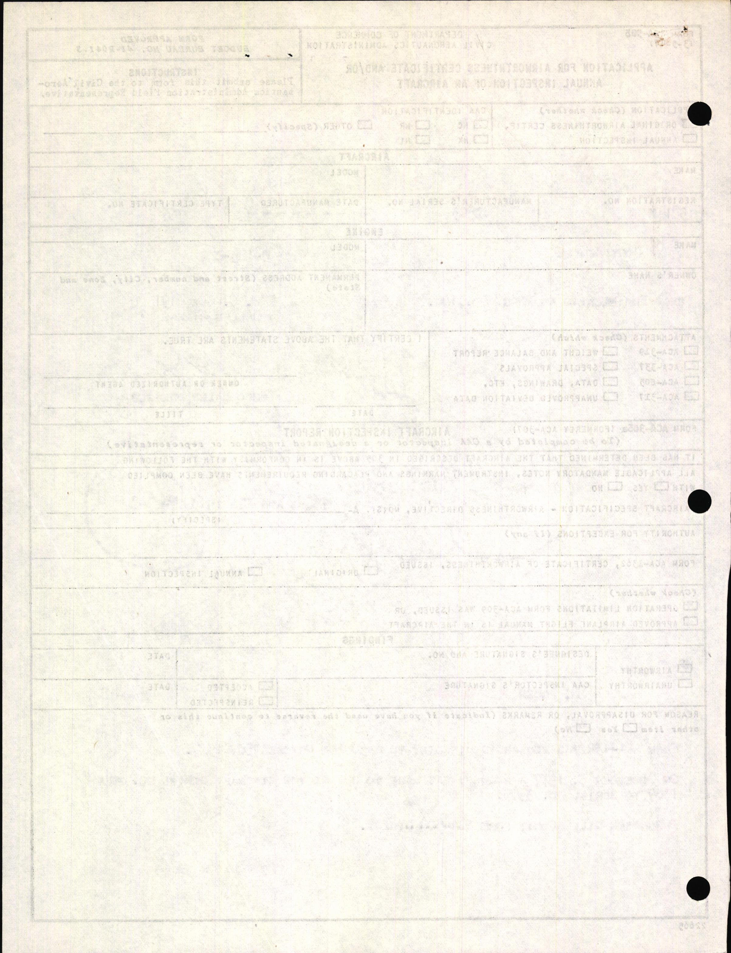 Sample page 2 from AirCorps Library document: Technical Information for Serial Number 3503