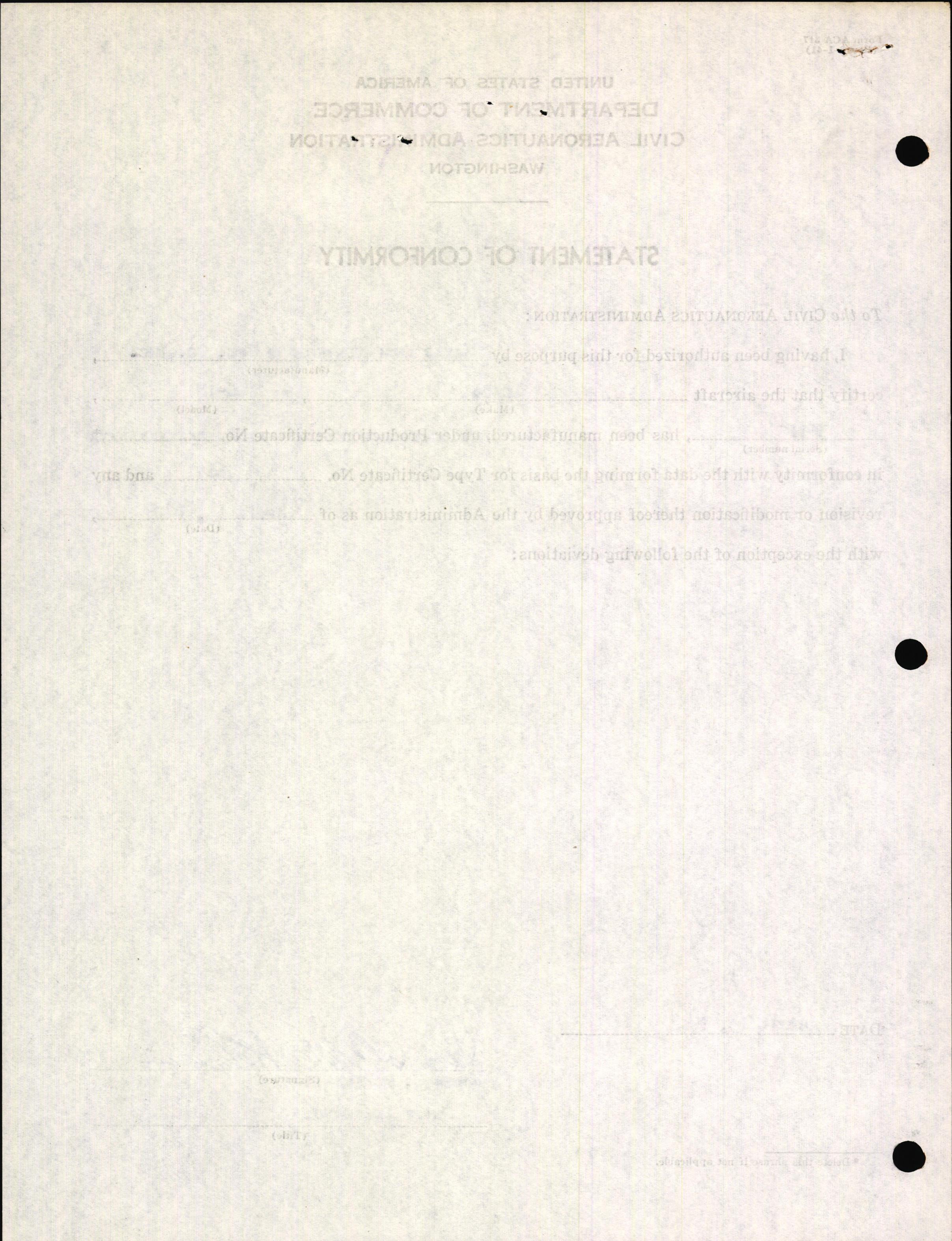 Sample page 4 from AirCorps Library document: Technical Information for Serial Number 3511