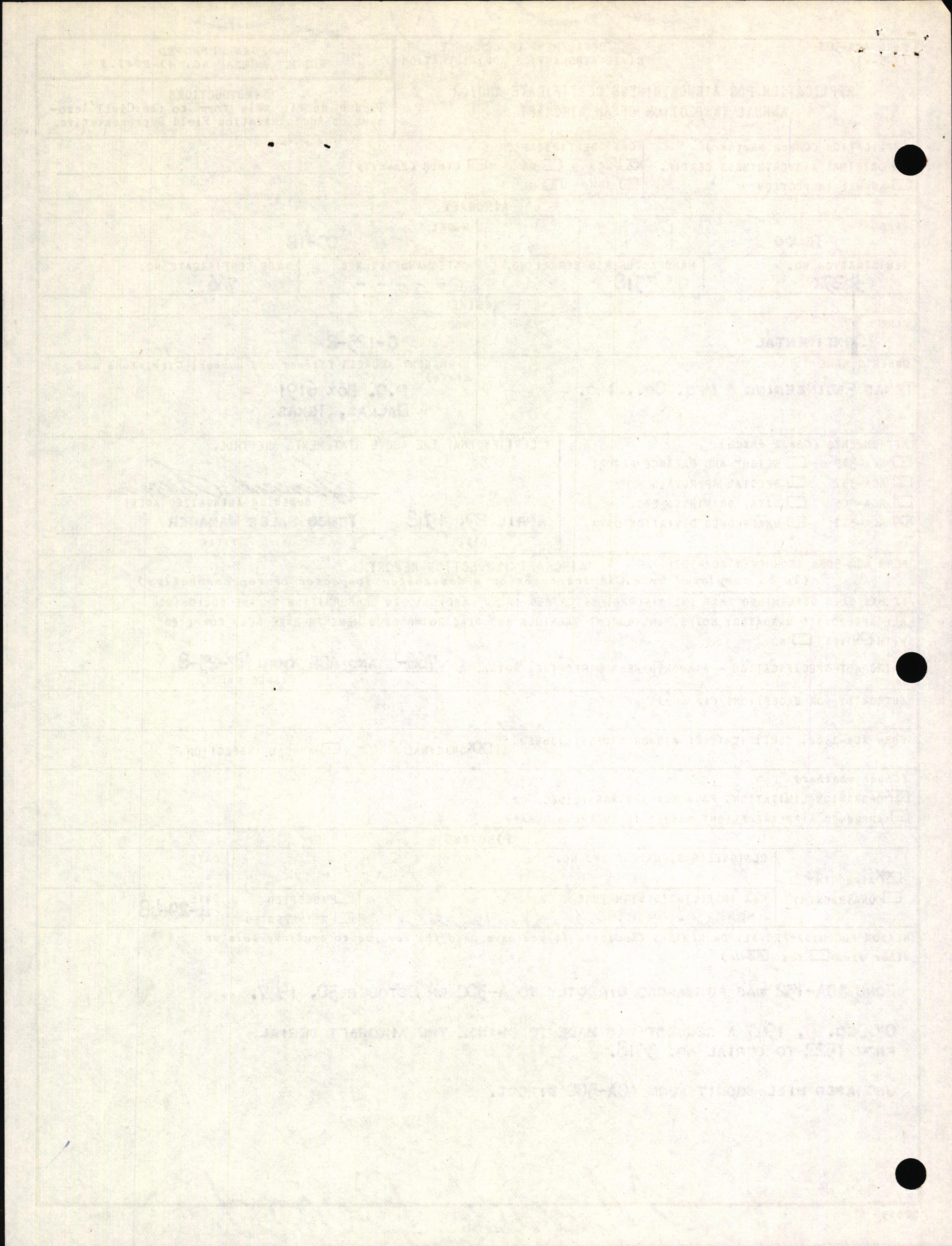 Sample page 2 from AirCorps Library document: Technical Information for Serial Number 3518