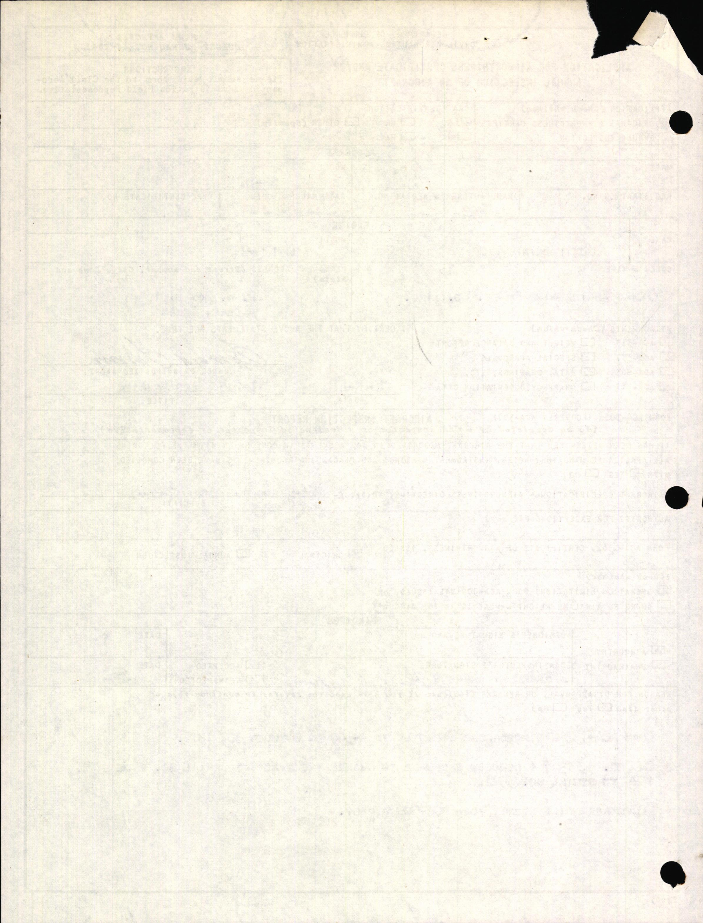 Sample page 2 from AirCorps Library document: Technical Information for Serial Number 3522