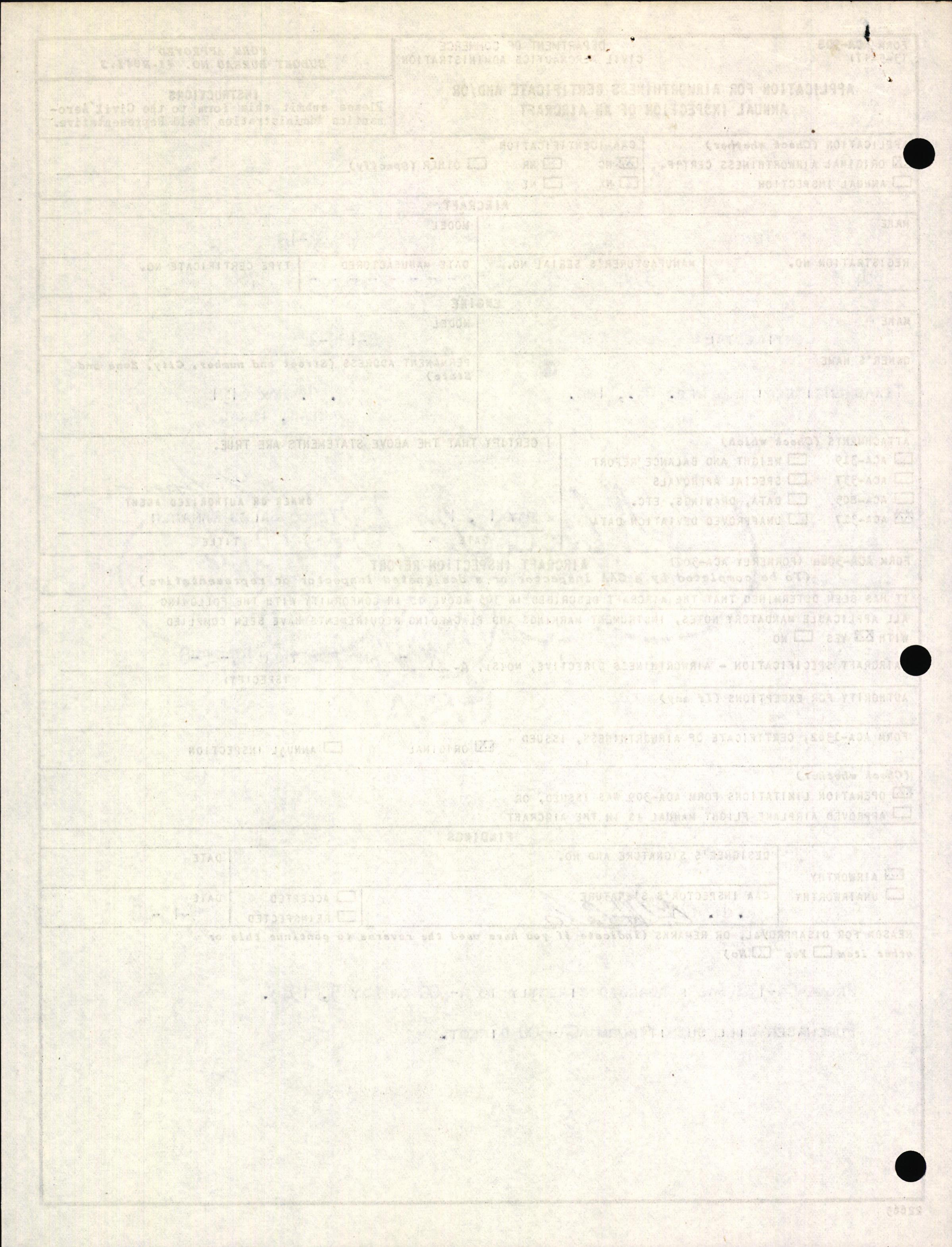 Sample page 2 from AirCorps Library document: Technical Information for Serial Number 3544