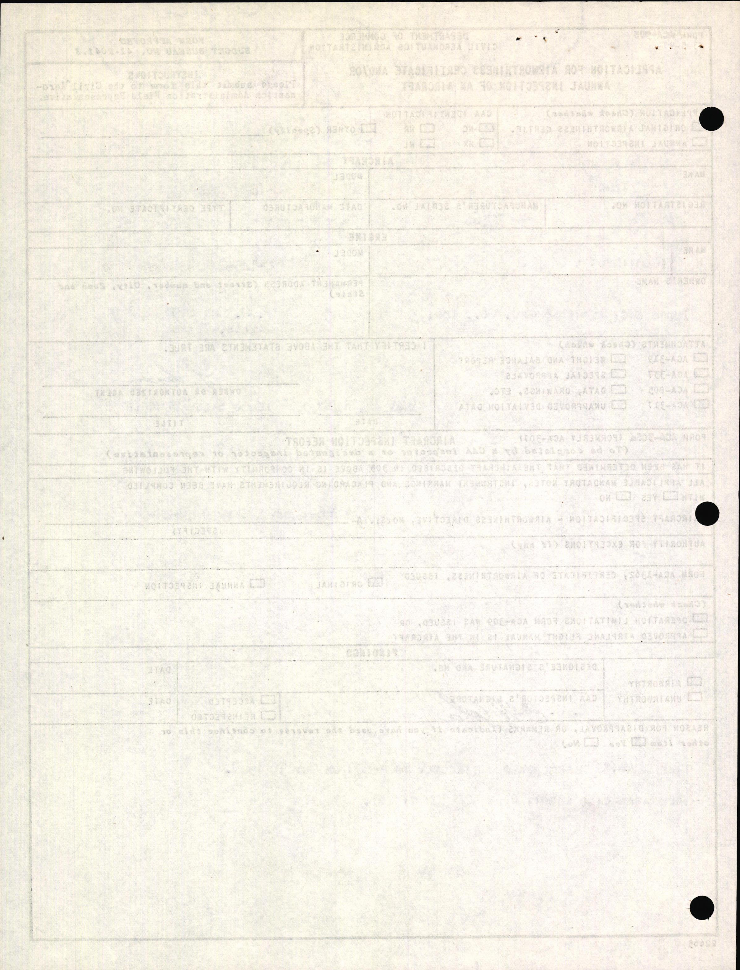 Sample page 2 from AirCorps Library document: Technical Information for Serial Number 3546