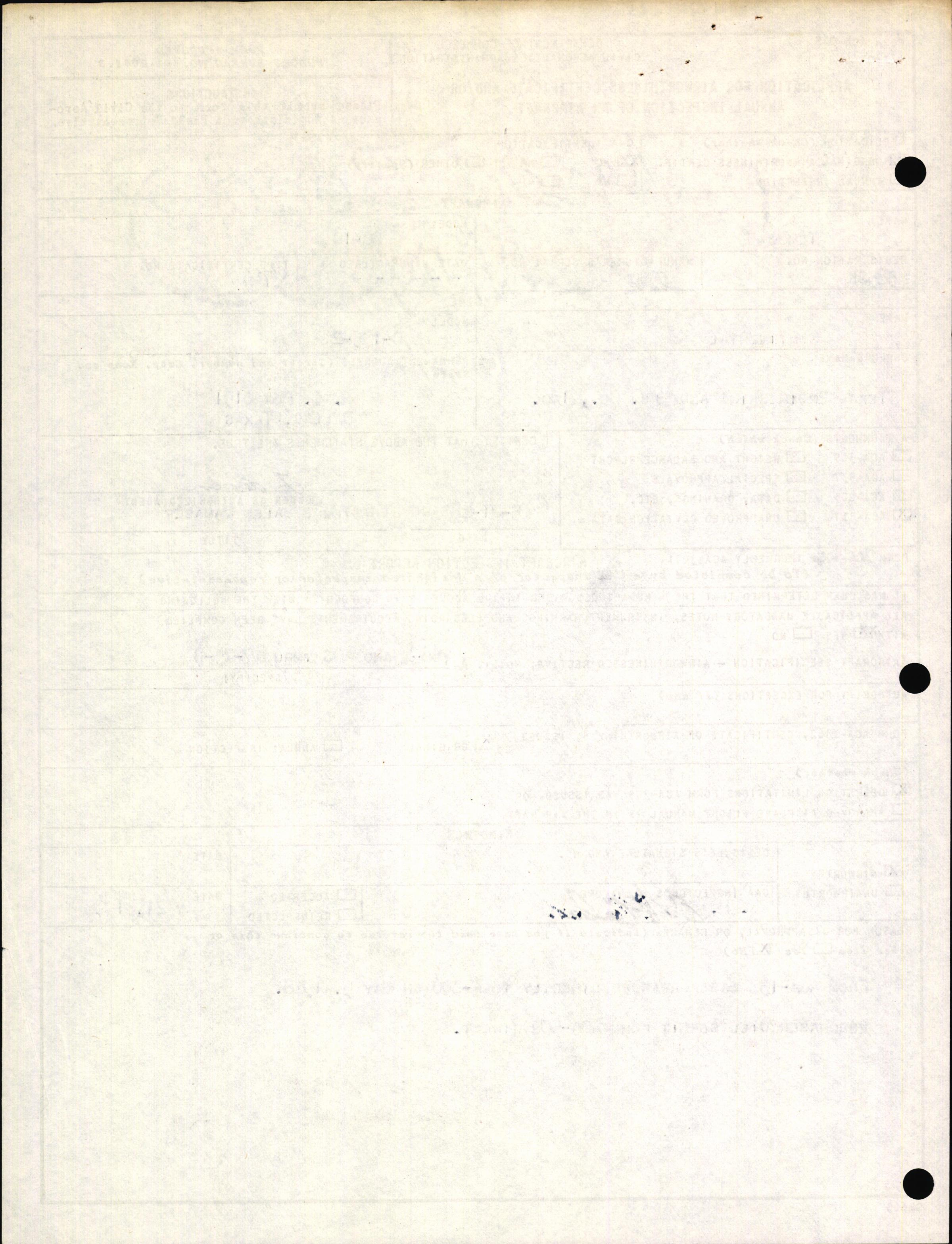Sample page 2 from AirCorps Library document: Technical Information for Serial Number 3550