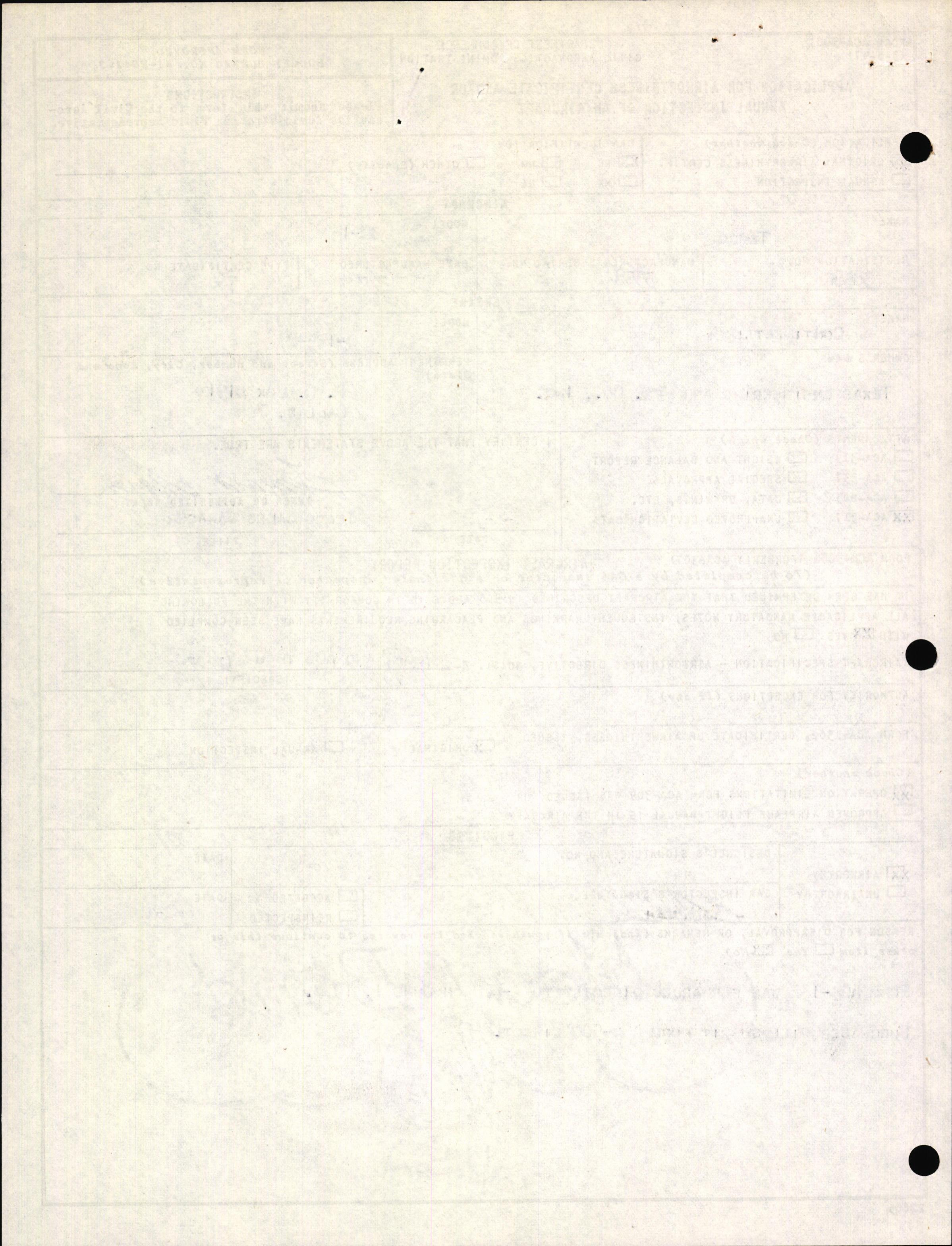 Sample page 2 from AirCorps Library document: Technical Information for Serial Number 3558