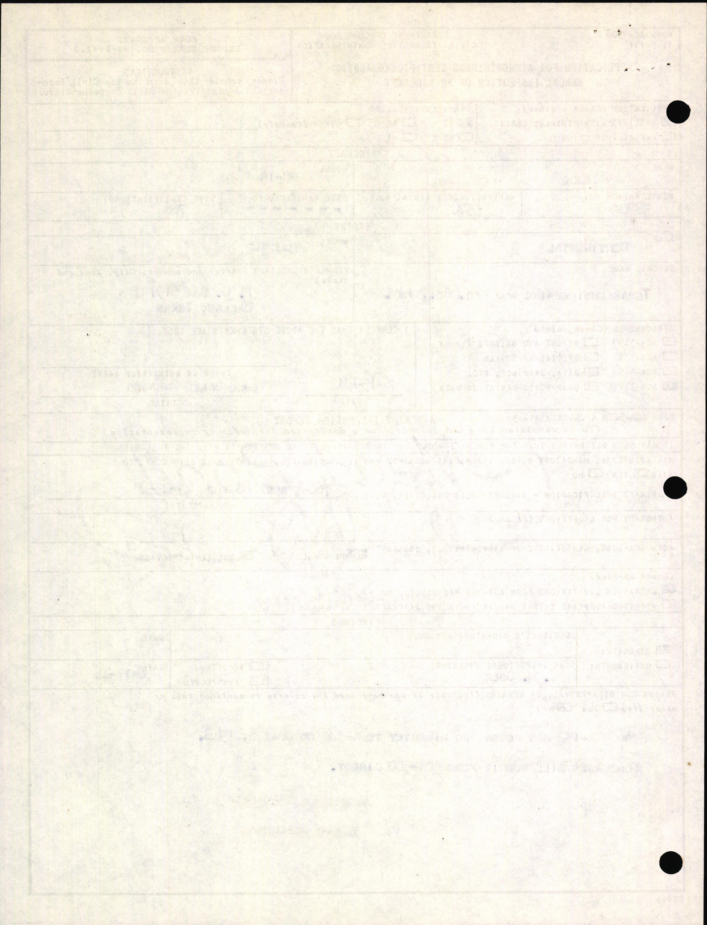 Sample page 2 from AirCorps Library document: Technical Information for Serial Number 3570