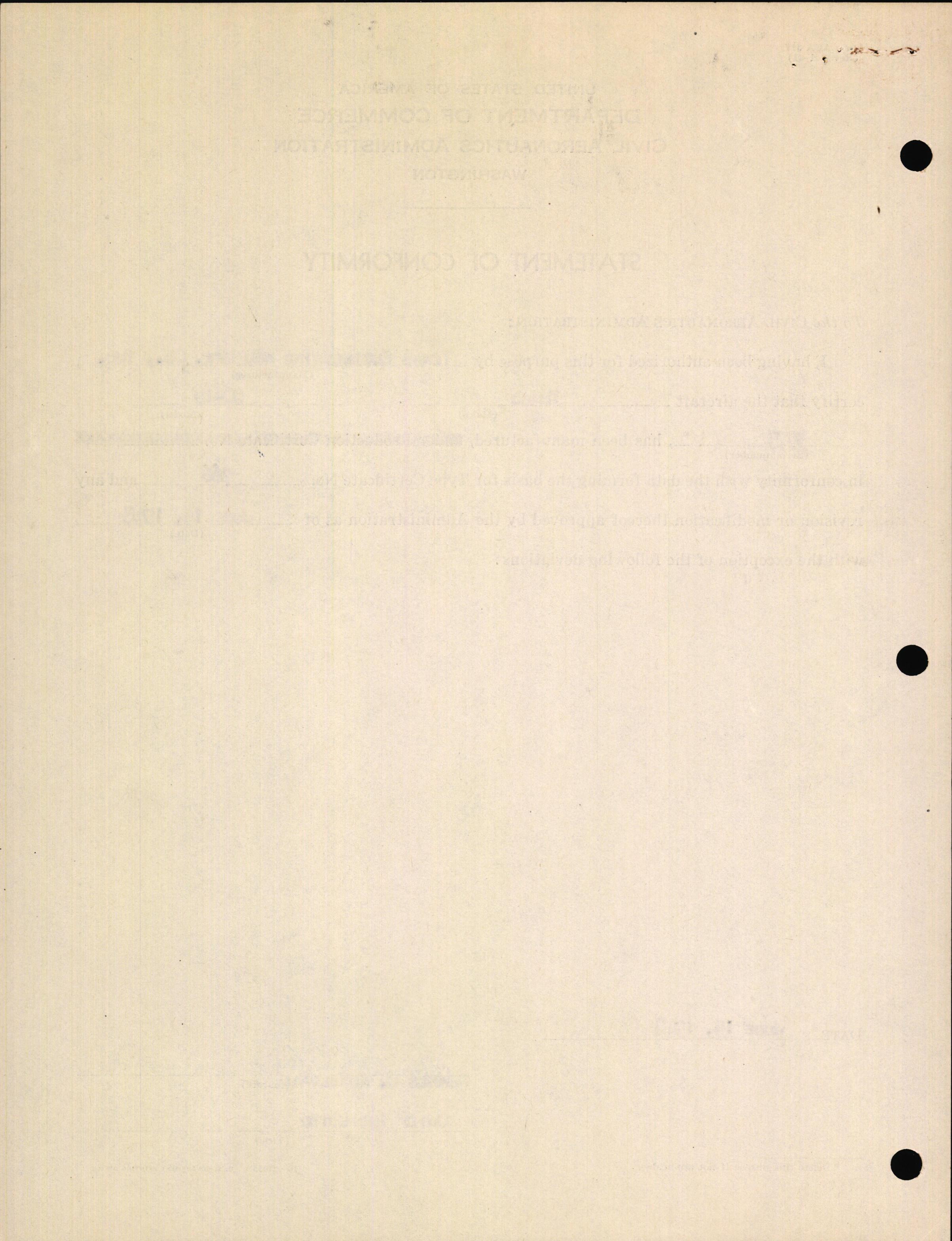 Sample page 4 from AirCorps Library document: Technical Information for Serial Number 3575