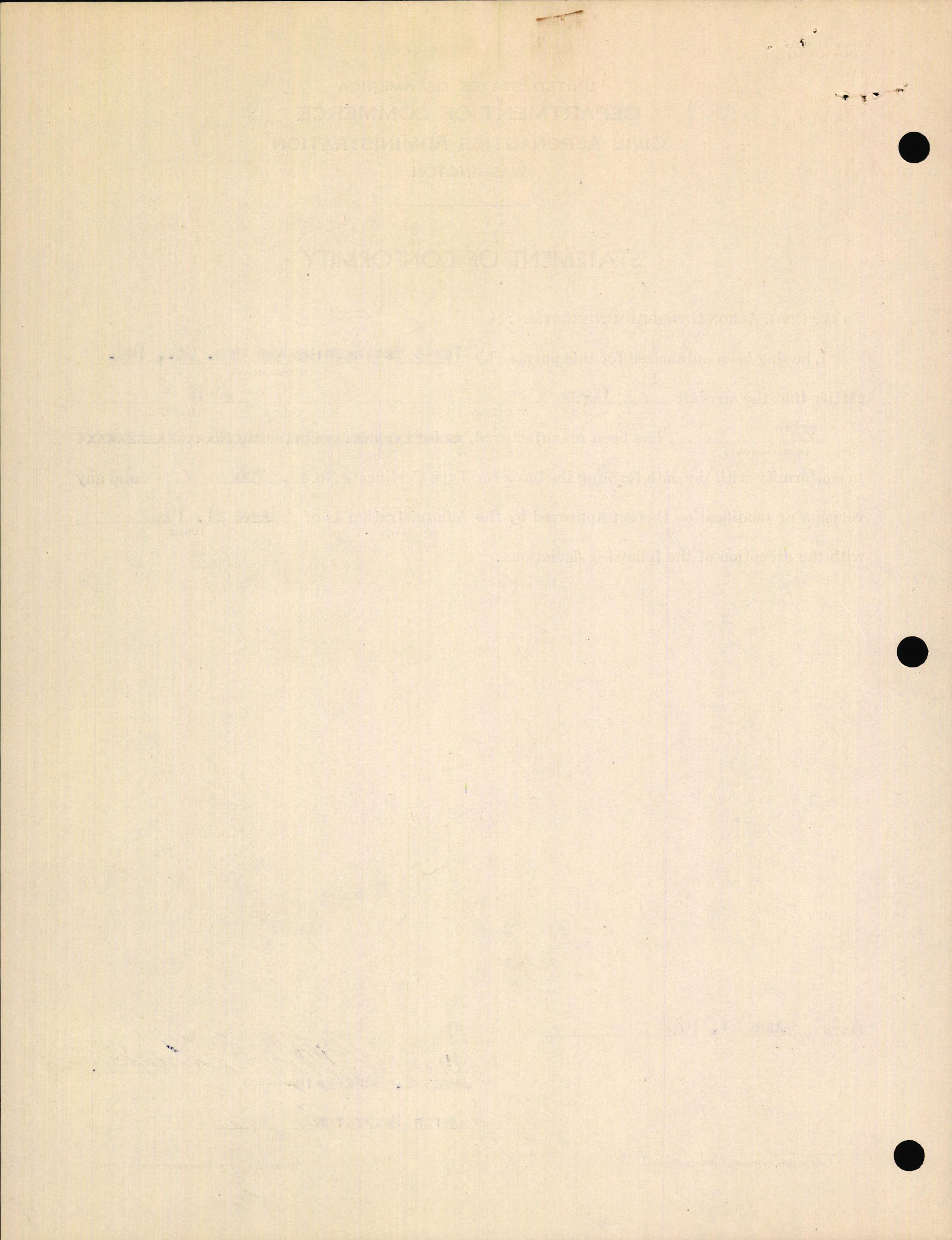 Sample page 4 from AirCorps Library document: Technical Information for Serial Number 3577