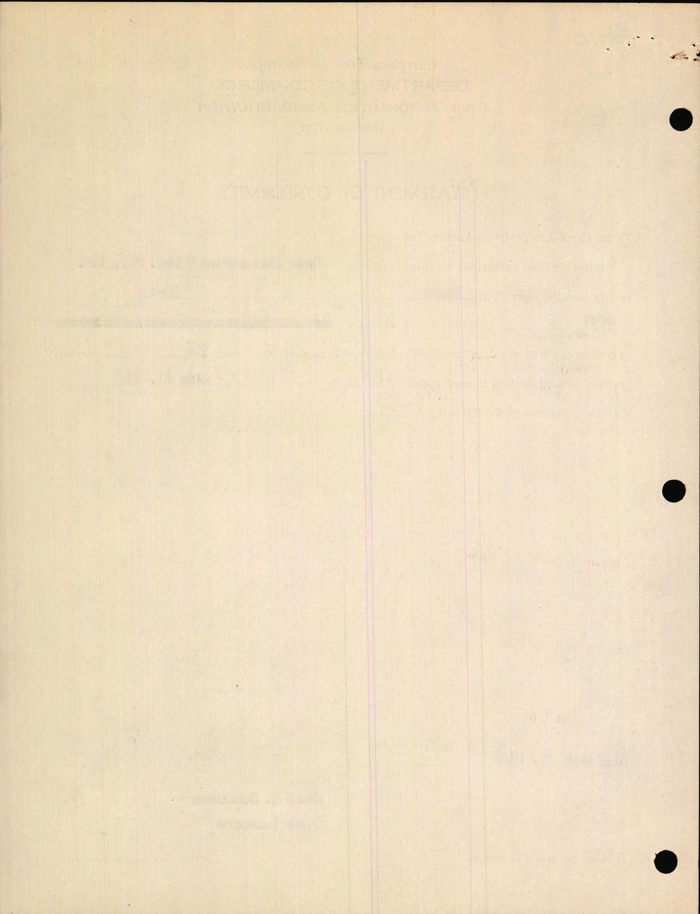 Sample page 4 from AirCorps Library document: Technical Information for Serial Number 3578