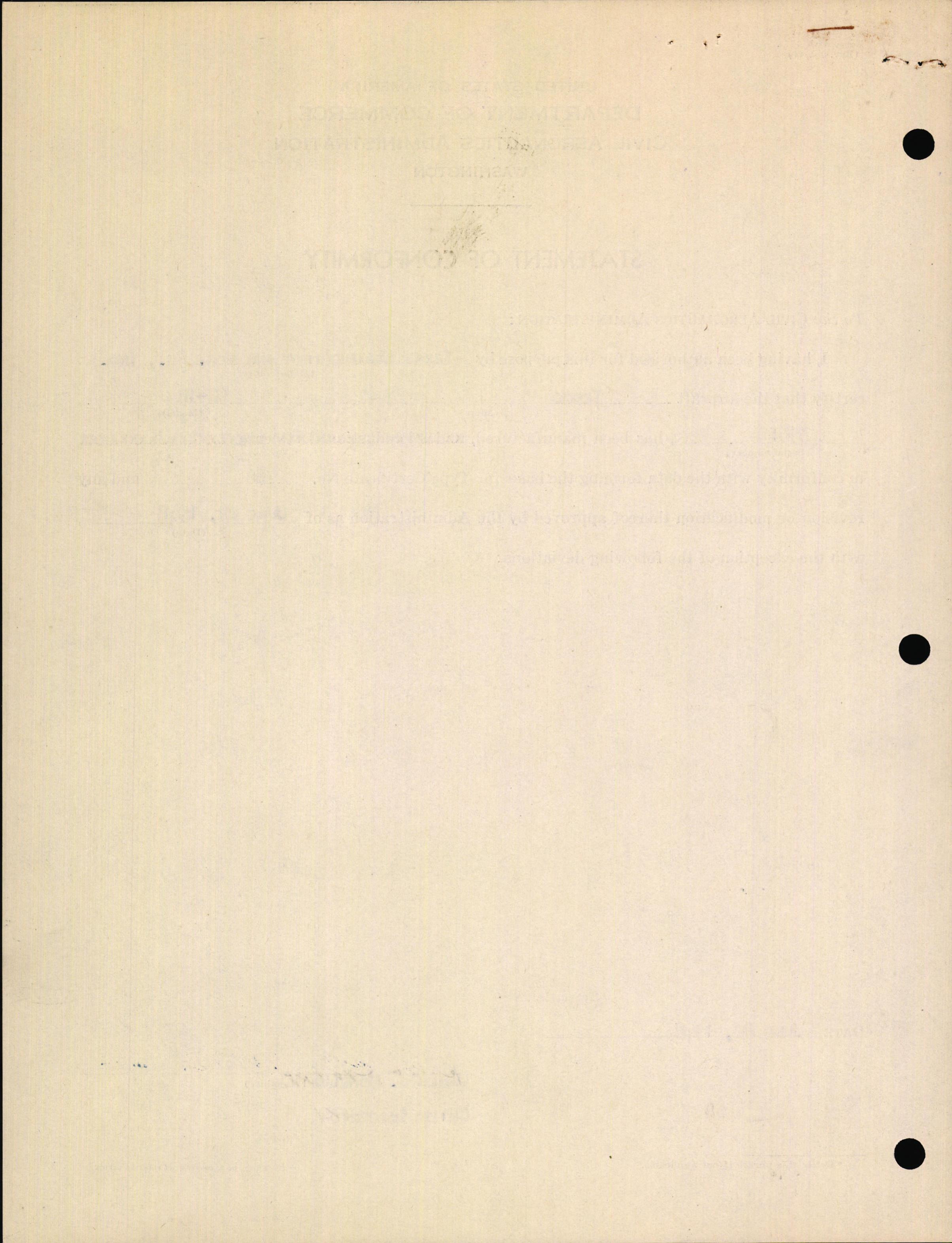 Sample page 4 from AirCorps Library document: Technical Information for Serial Number 3581