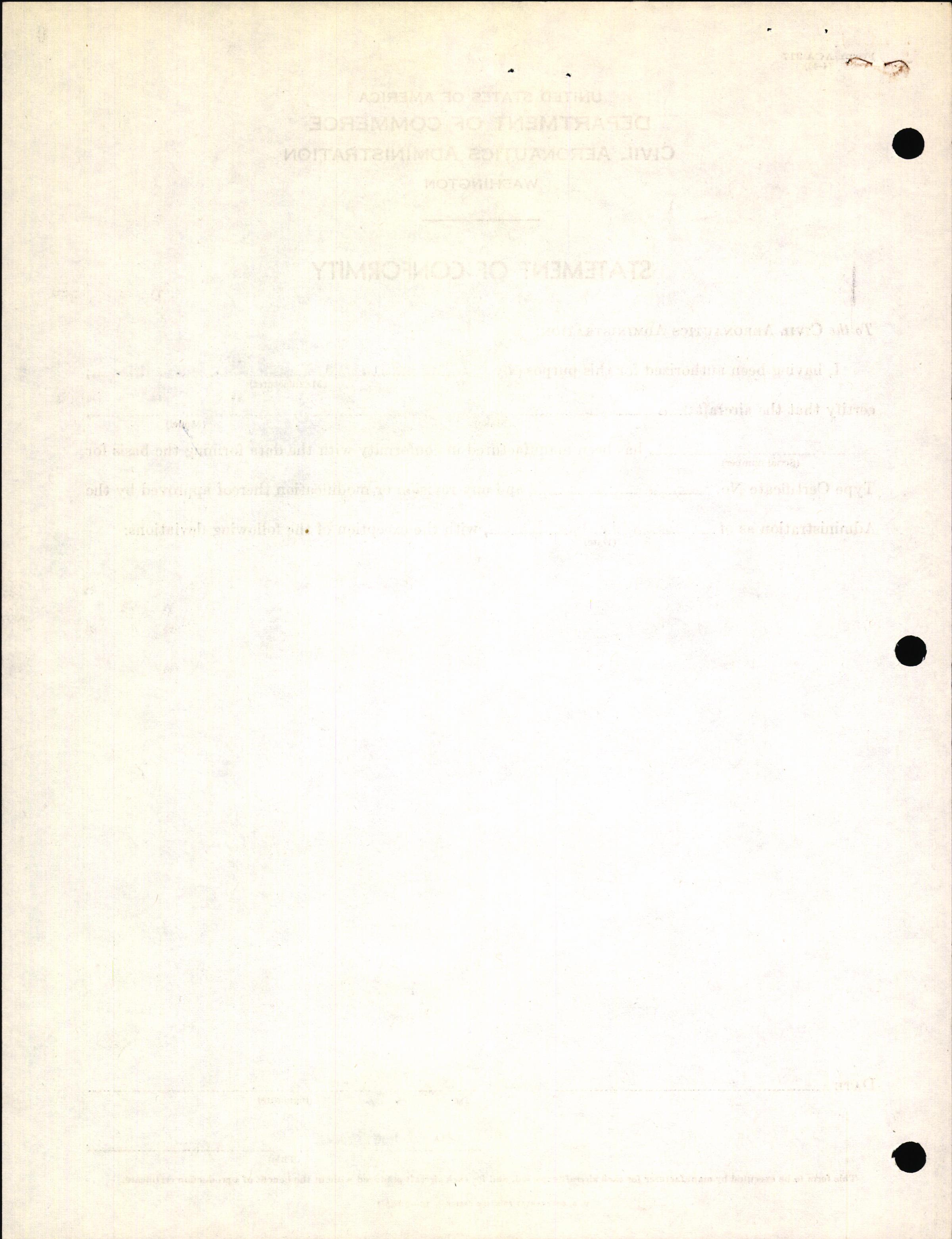 Sample page 4 from AirCorps Library document: Technical Information for Serial Number 3585