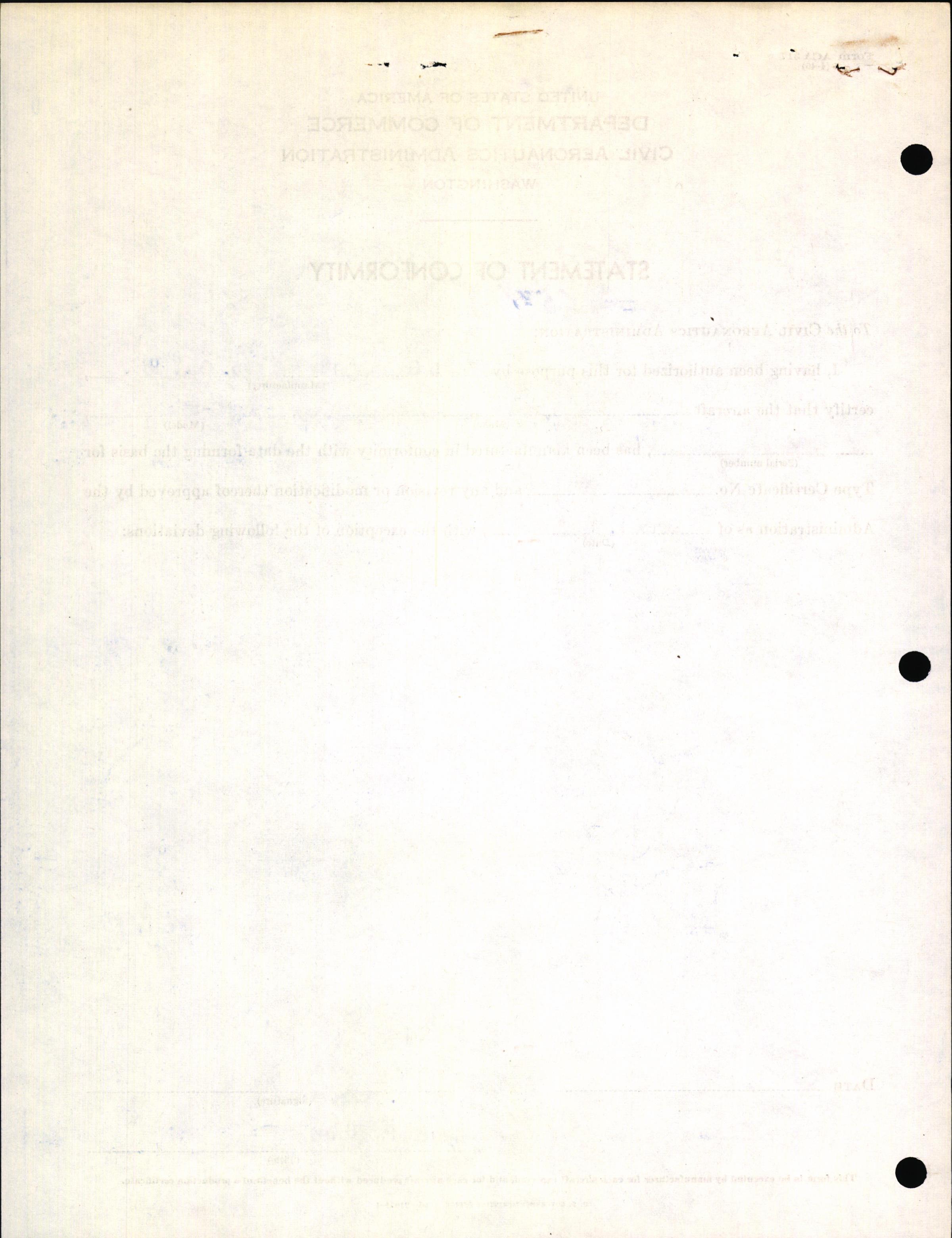 Sample page 4 from AirCorps Library document: Technical Information for Serial Number 3586