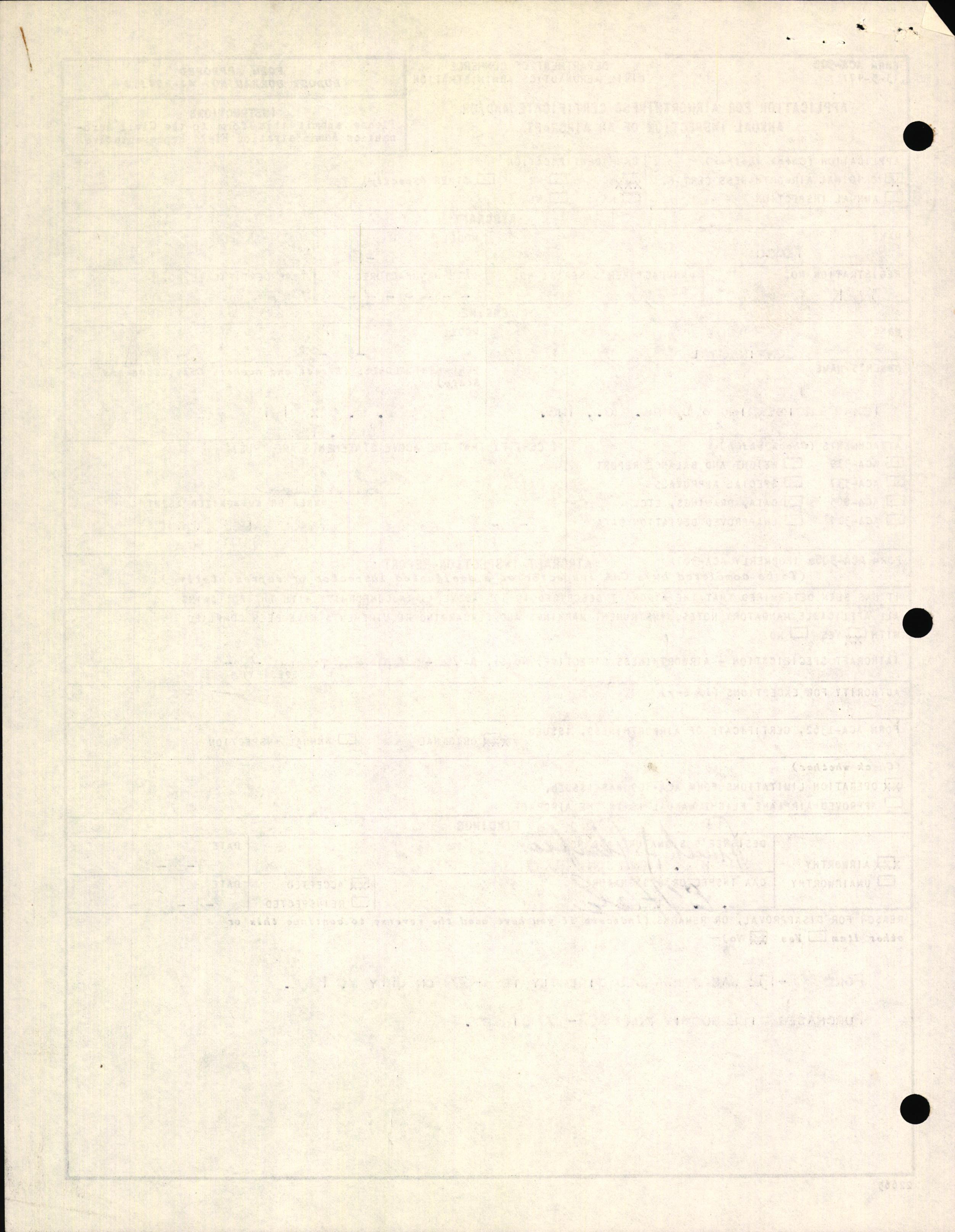 Sample page 2 from AirCorps Library document: Technical Information for Serial Number 3598