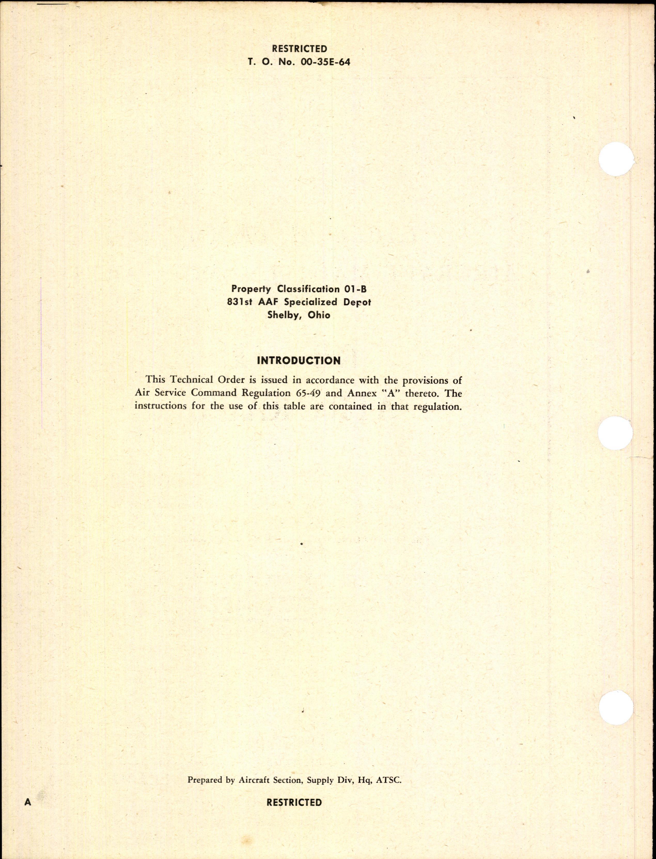 Sample page 2 from AirCorps Library document: Table of Credit Aircraft Maintenance Parts for RB-24E Aircraft