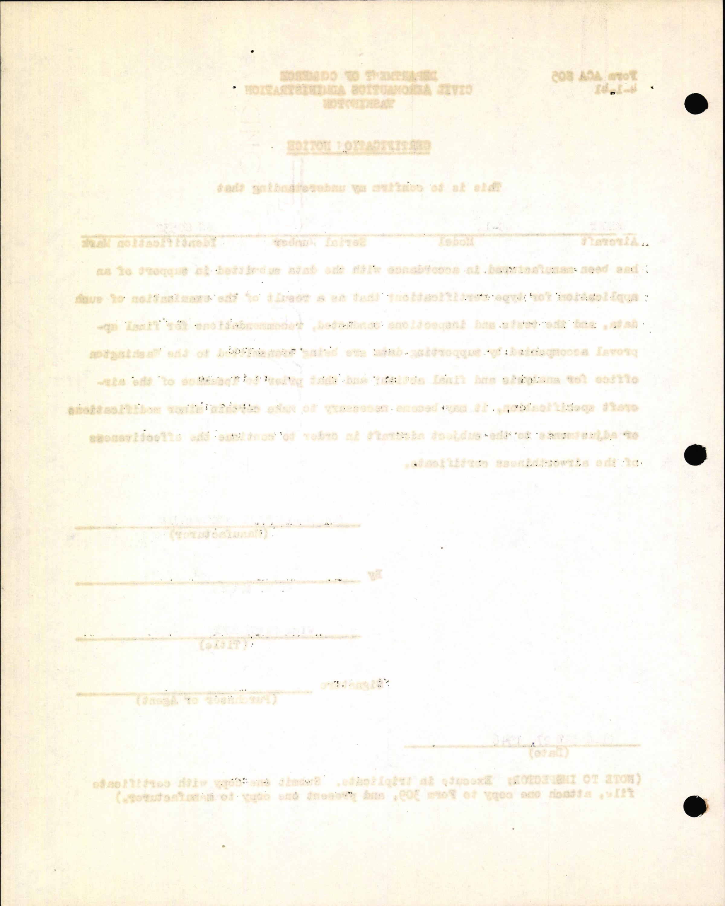 Sample page 6 from AirCorps Library document: Technical Information for Serial Number 35