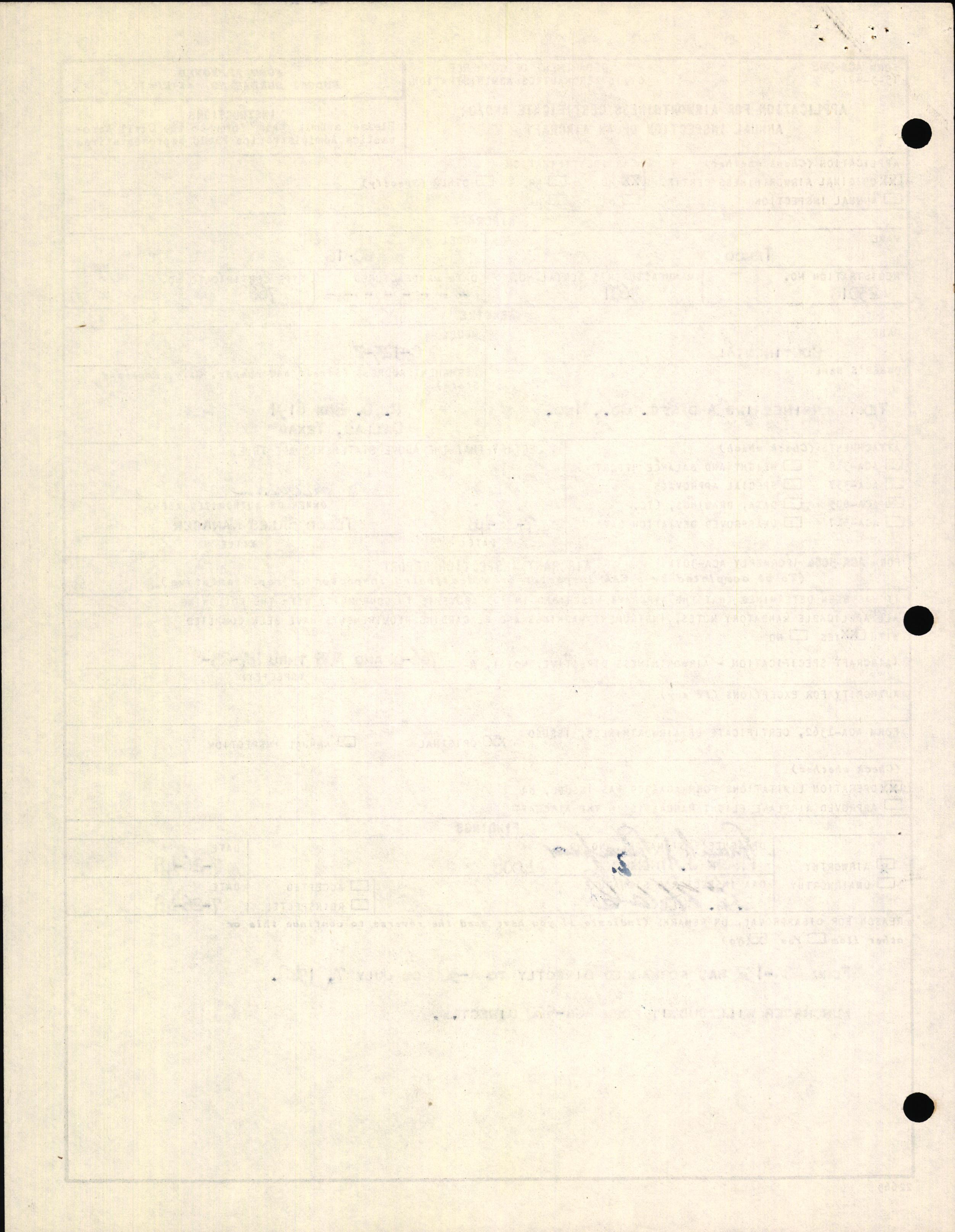 Sample page 4 from AirCorps Library document: Technical Information for Serial Number 3601