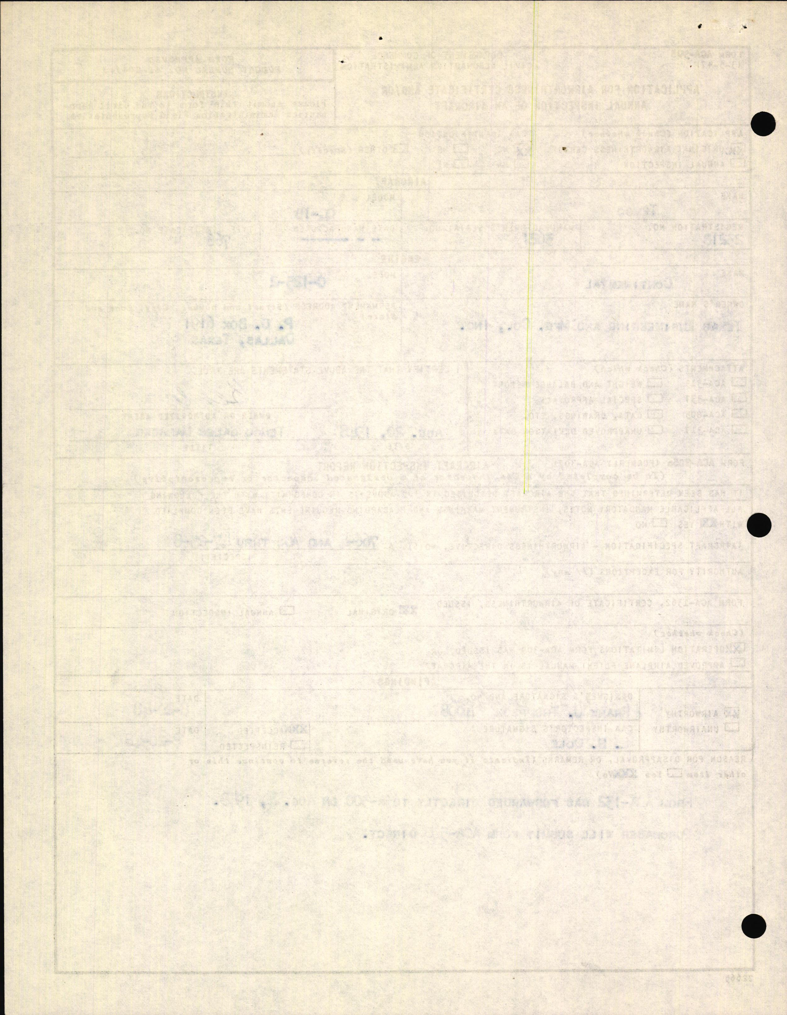 Sample page 4 from AirCorps Library document: Technical Information for Serial Number 3621