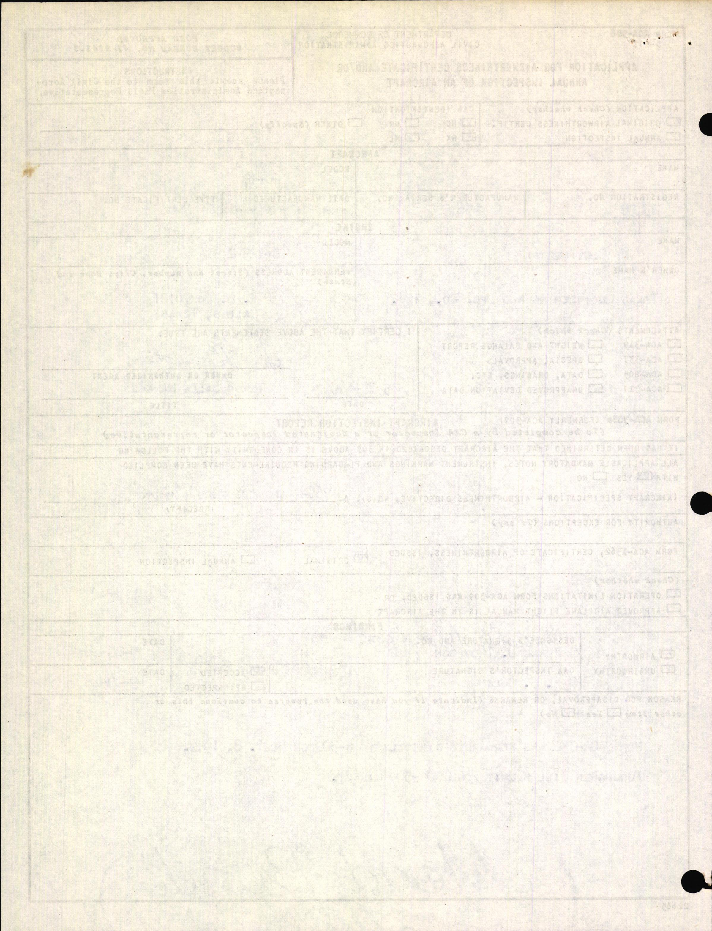 Sample page 4 from AirCorps Library document: Technical Information for Serial Number 3645