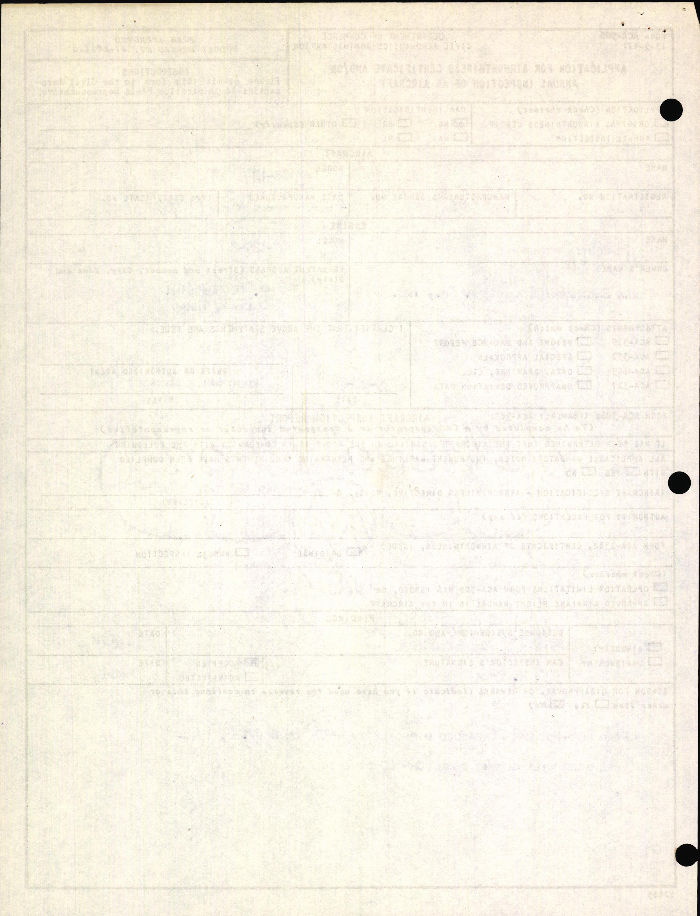 Sample page 4 from AirCorps Library document: Technical Information for Serial Number 3646