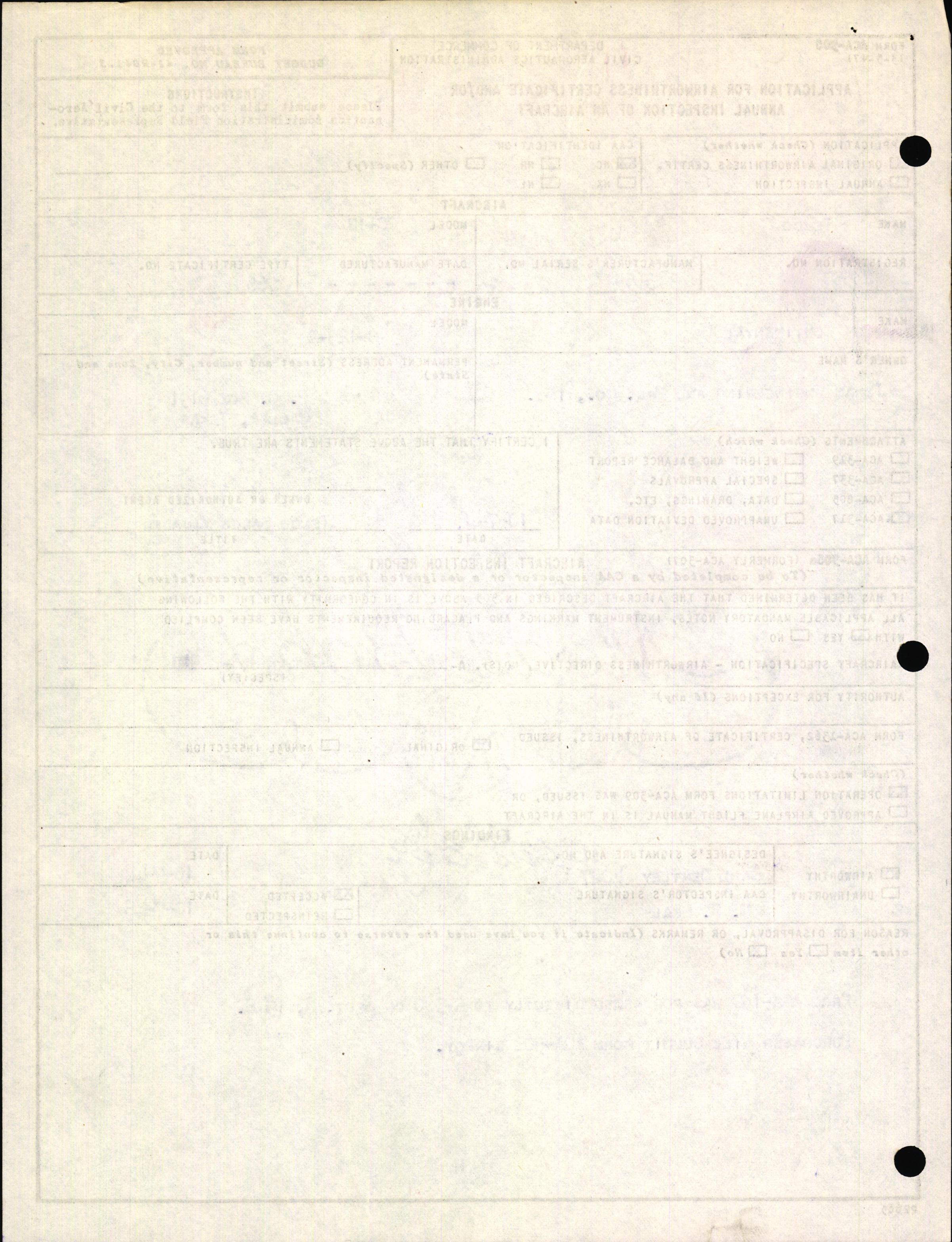 Sample page 4 from AirCorps Library document: Technical Information for Serial Number 3655