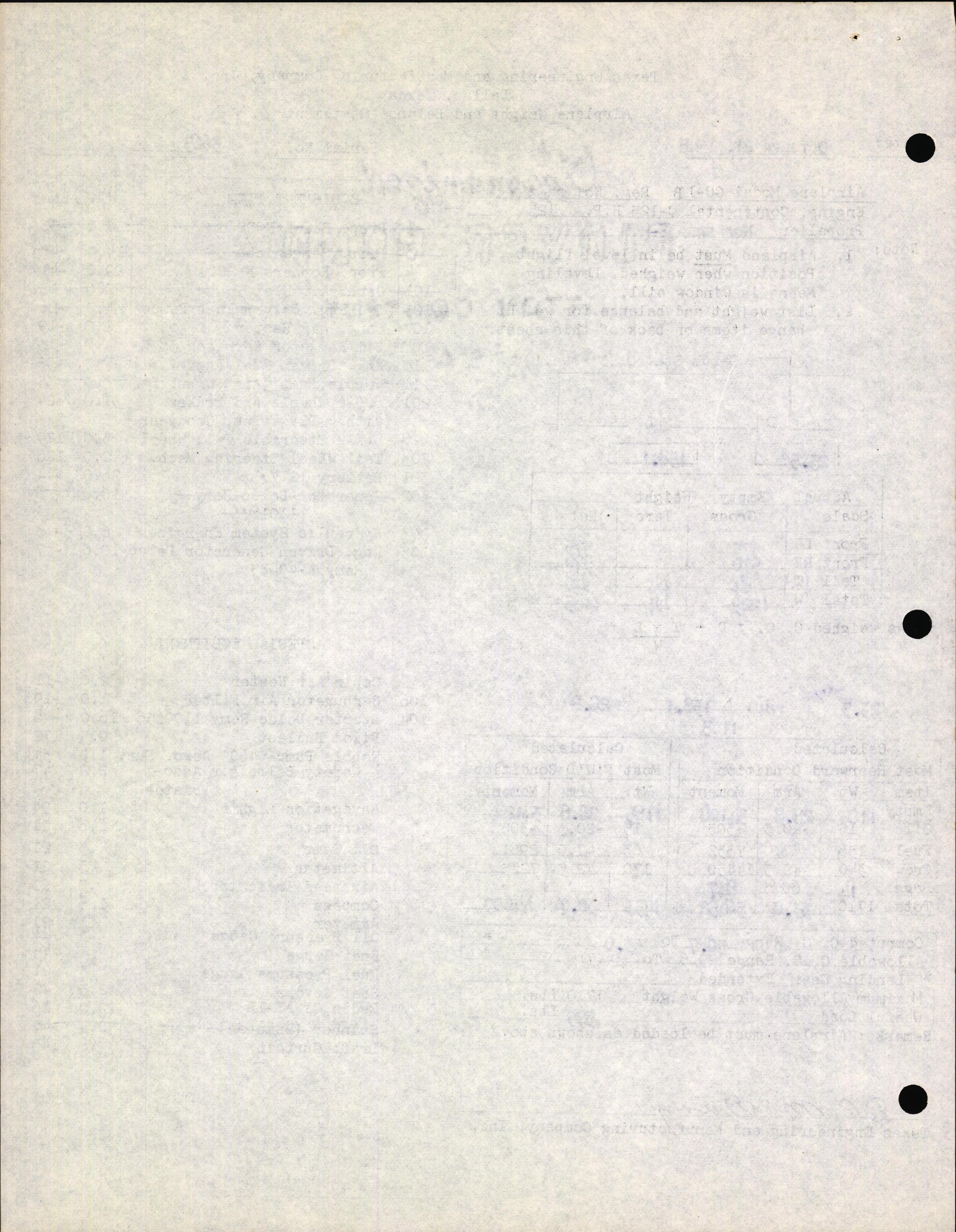 Sample page 4 from AirCorps Library document: Technical Information for Serial Number 3665