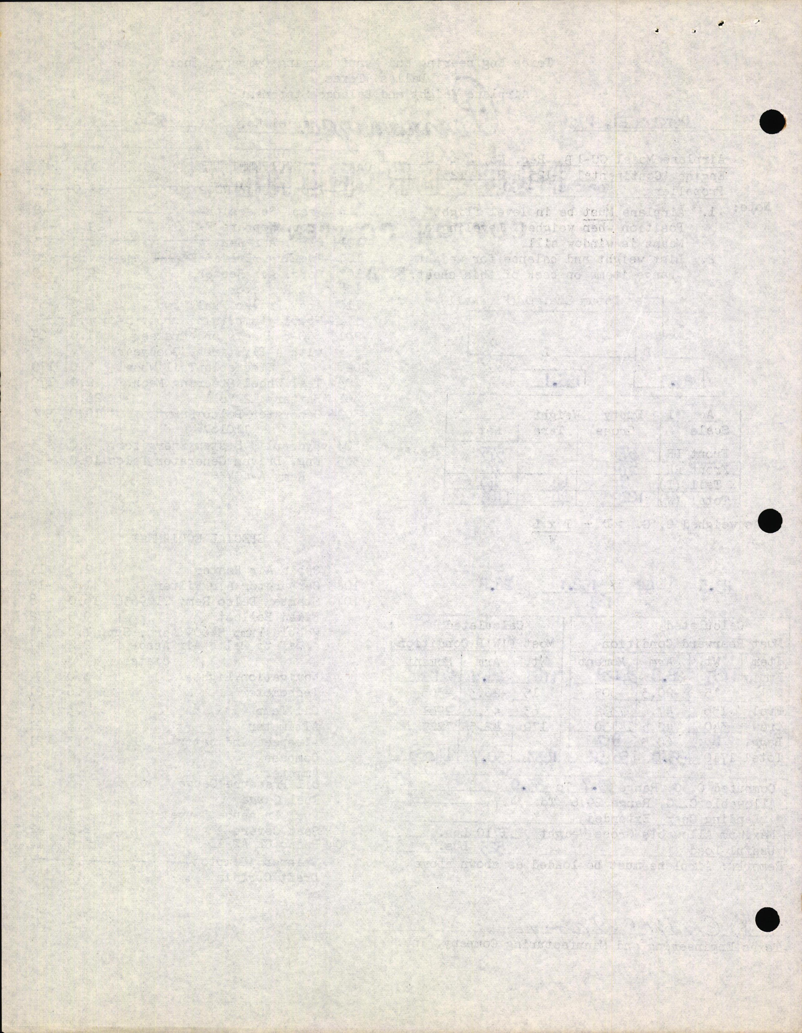 Sample page 4 from AirCorps Library document: Technical Information for Serial Number 3666