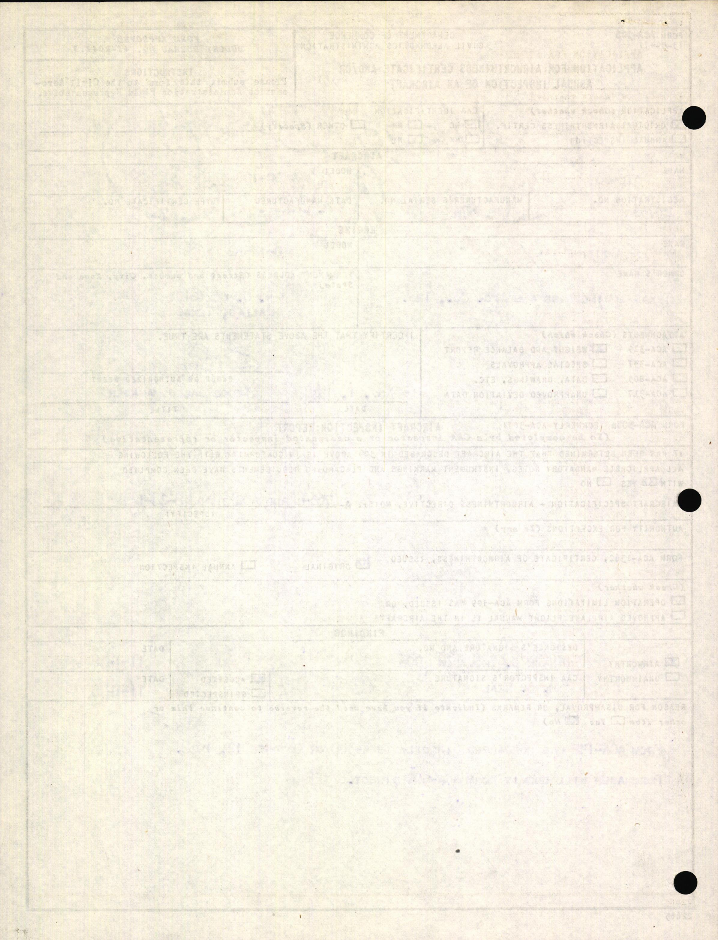 Sample page 2 from AirCorps Library document: Technical Information for Serial Number 3673