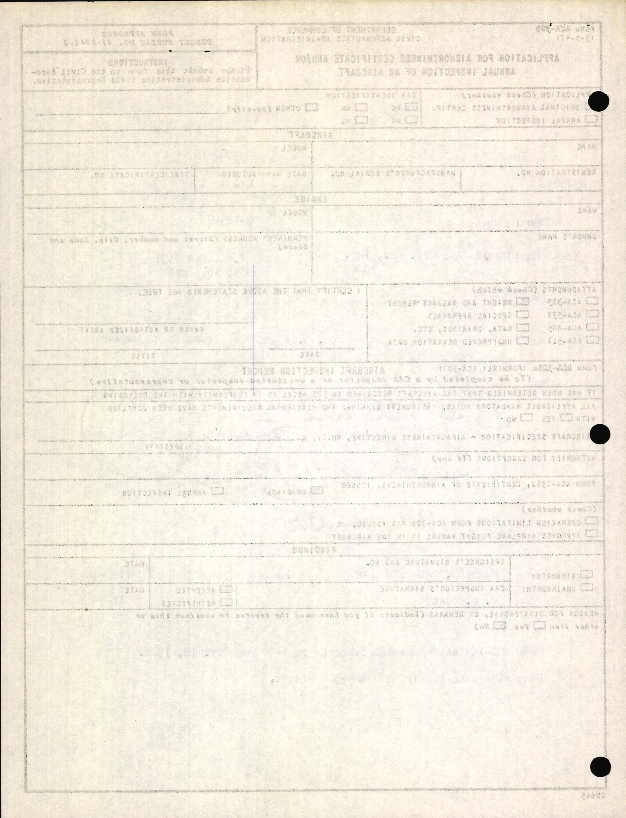 Sample page 2 from AirCorps Library document: Technical Information for Serial Number 3675